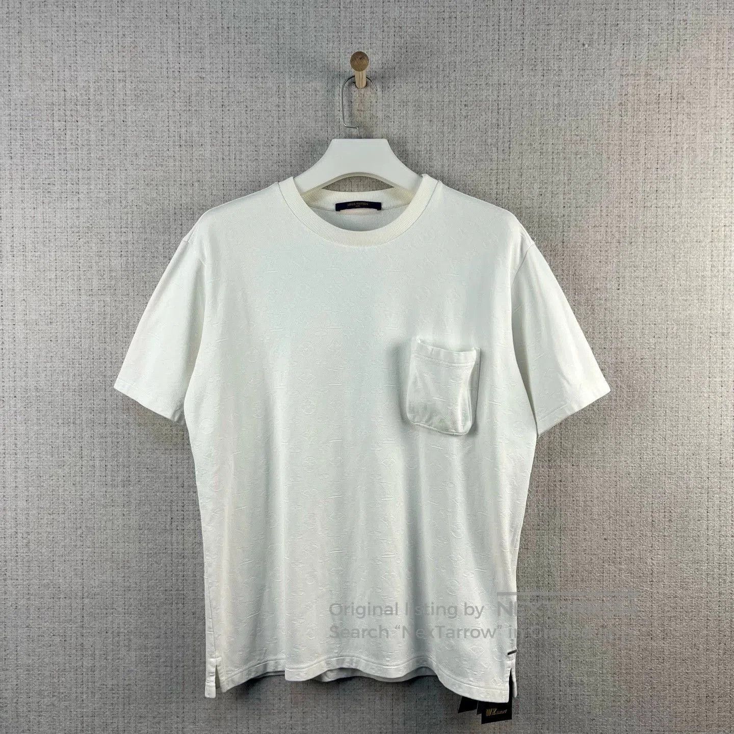 Louis Vuitton Monogram 3D Pocket Tee.