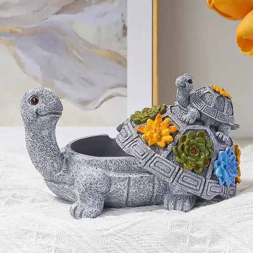 Designer × Jewelry Lid Turtle Ashtray Size ONE SIZE - 4 Thumbnail