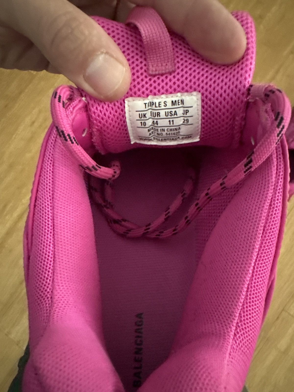 Balenciaga Balenciaga Triple S Pink Size US 11 / EU 44 - 6 Thumbnail