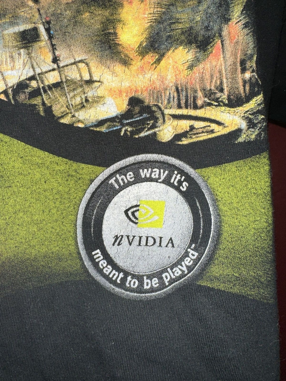 Vintage Vintage Battlefield Vietnam Shirt Computer Gamer NVDIA Grail Size US XL / EU 56 / 4 - 6 Thumbnail
