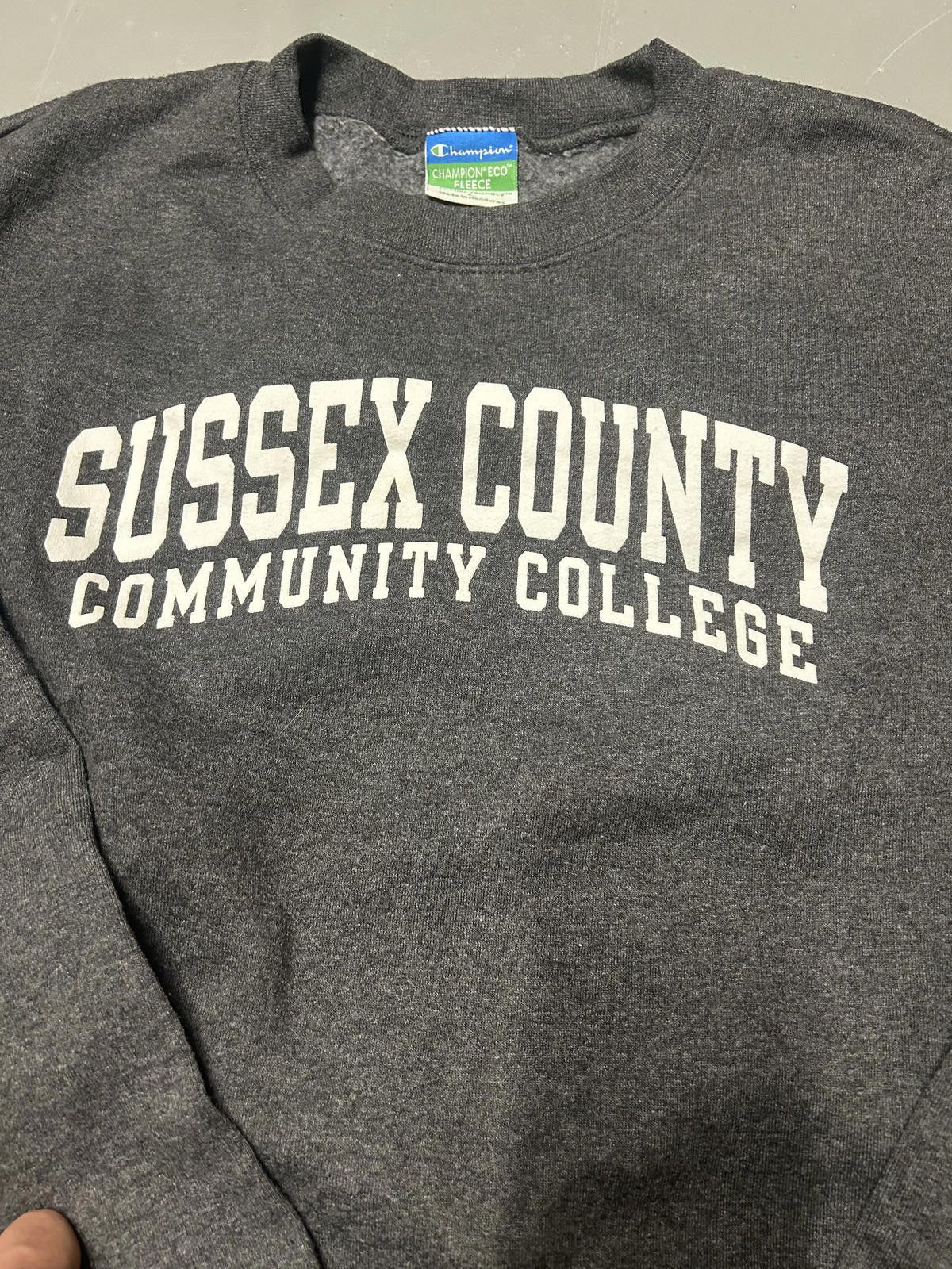 Champion Champion Sussex County Community College Sweatshirt Size US L / EU 52-54 / 3 - 4 Thumbnail
