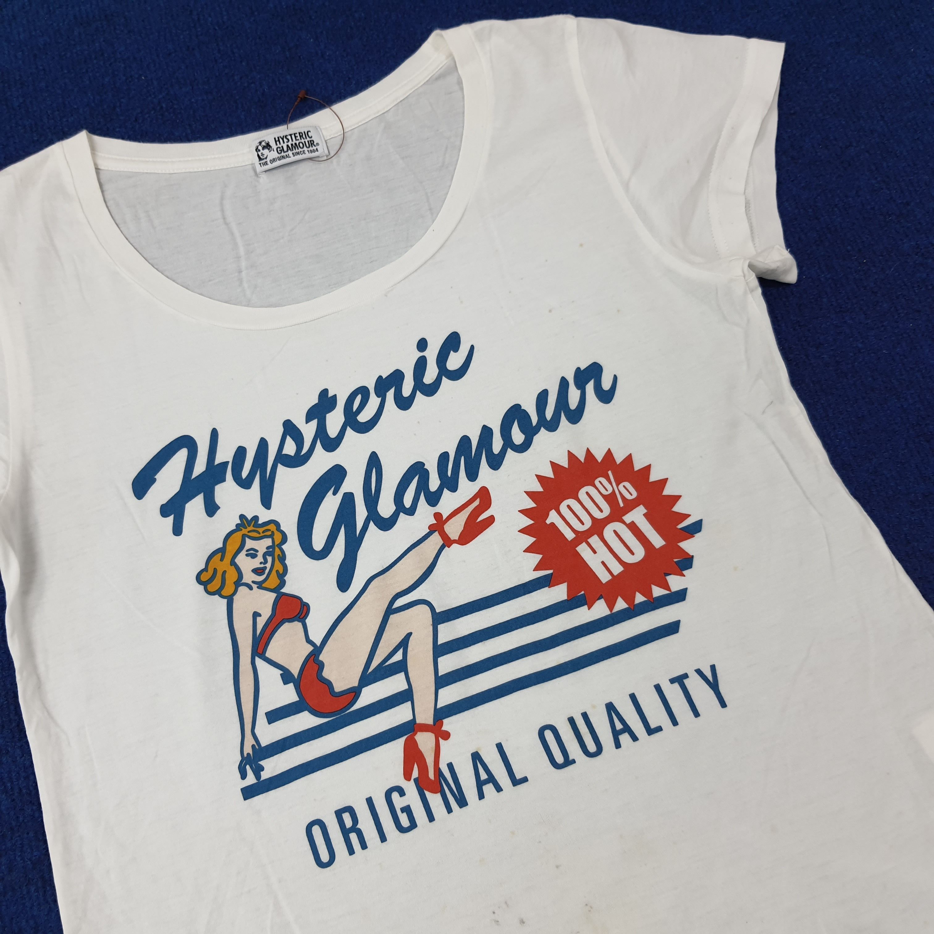 Hysteric Glamour × Japanese Brand × Vintage Vintage Hysteric Glamour Julie's Biscuit Parody Tee C219N2 Size XS / US 0-2 / IT 36-38 - 2 Thumbnail