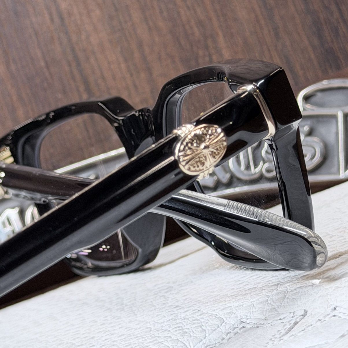 Chrome Hearts Chrome Hearts CELIBUSSY Glasses Size ONE SIZE - 10 Thumbnail