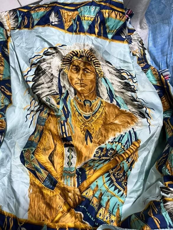 Designer × Vintage Red indian scarves Size ONE SIZE - 2 Thumbnail