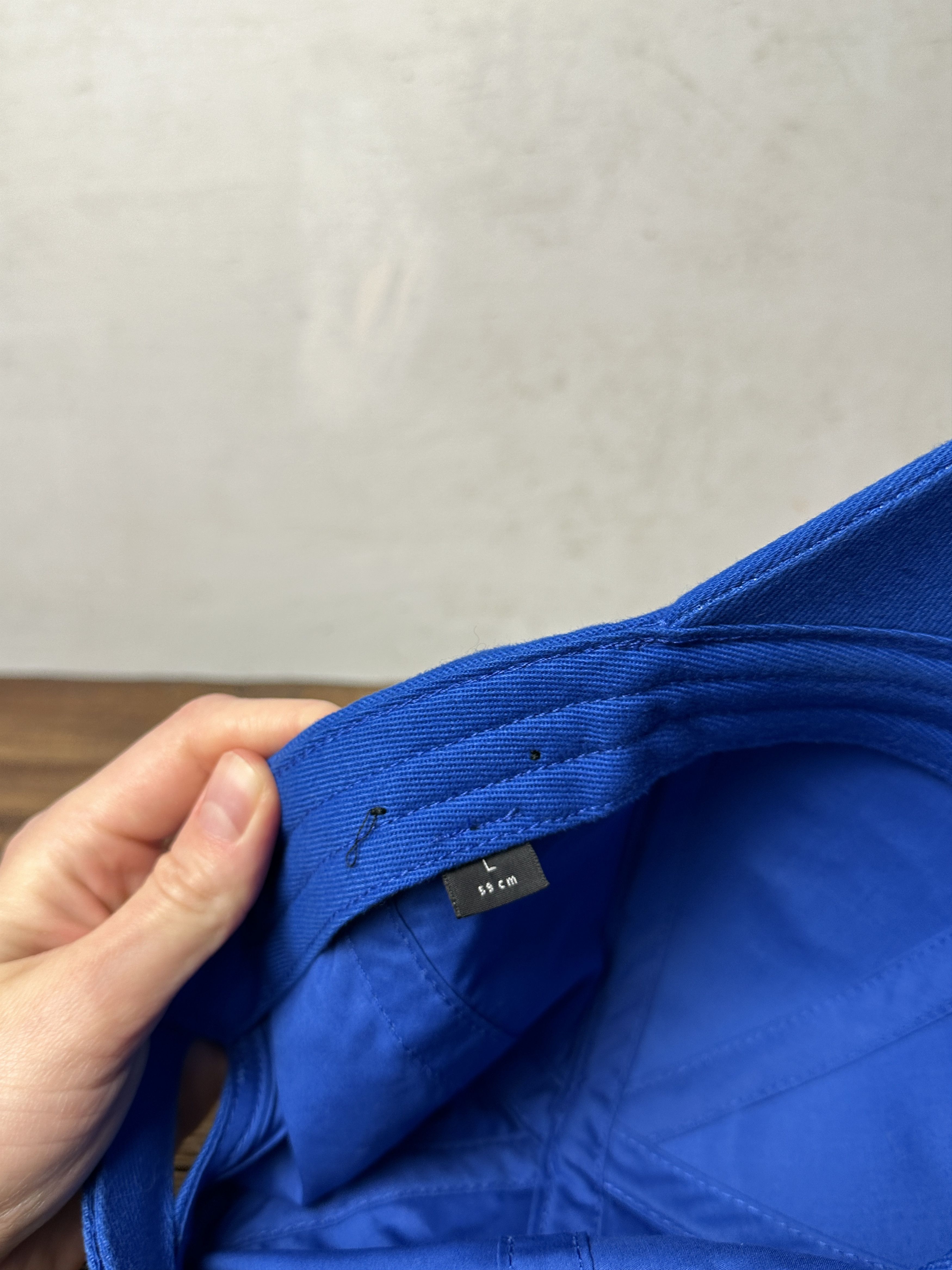 Balenciaga Balenciaga Embroidered Blue Logo Cap Size ONE SIZE - 12 Thumbnail