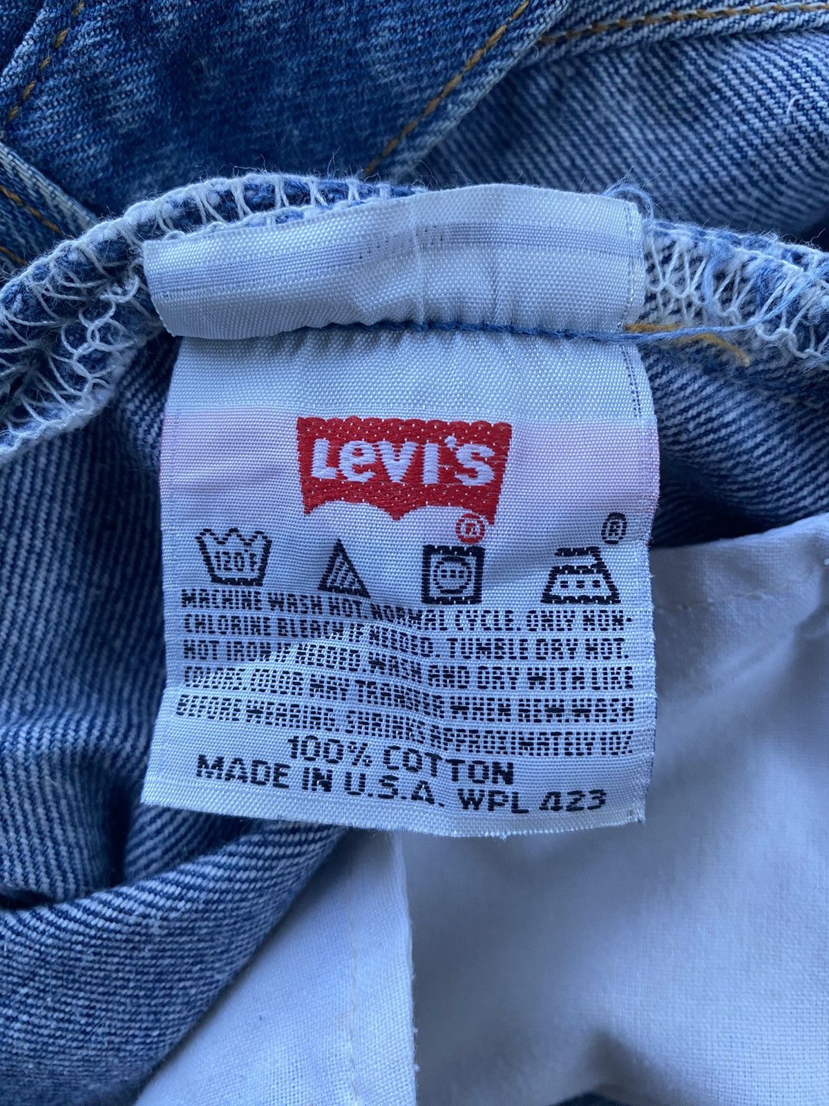 Levi's 90s Vintage Levis 501 Buttonfly Size US 32 / EU 48 - 10 Thumbnail