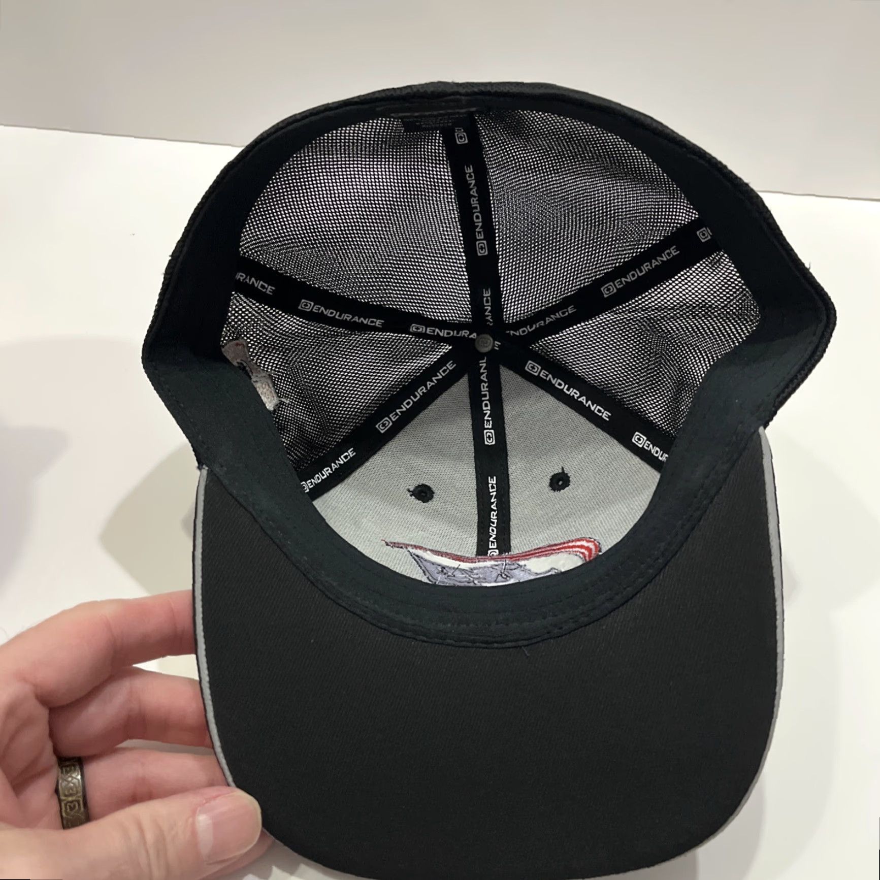 Vintage JTG Daugherty Racing 47 Ogio Hat L/XL Black Baseball Cap Adult Mens USA, Solid Pattern, Casual, Knit, Men’s, Hat Size ONE SIZE - 5 Thumbnail