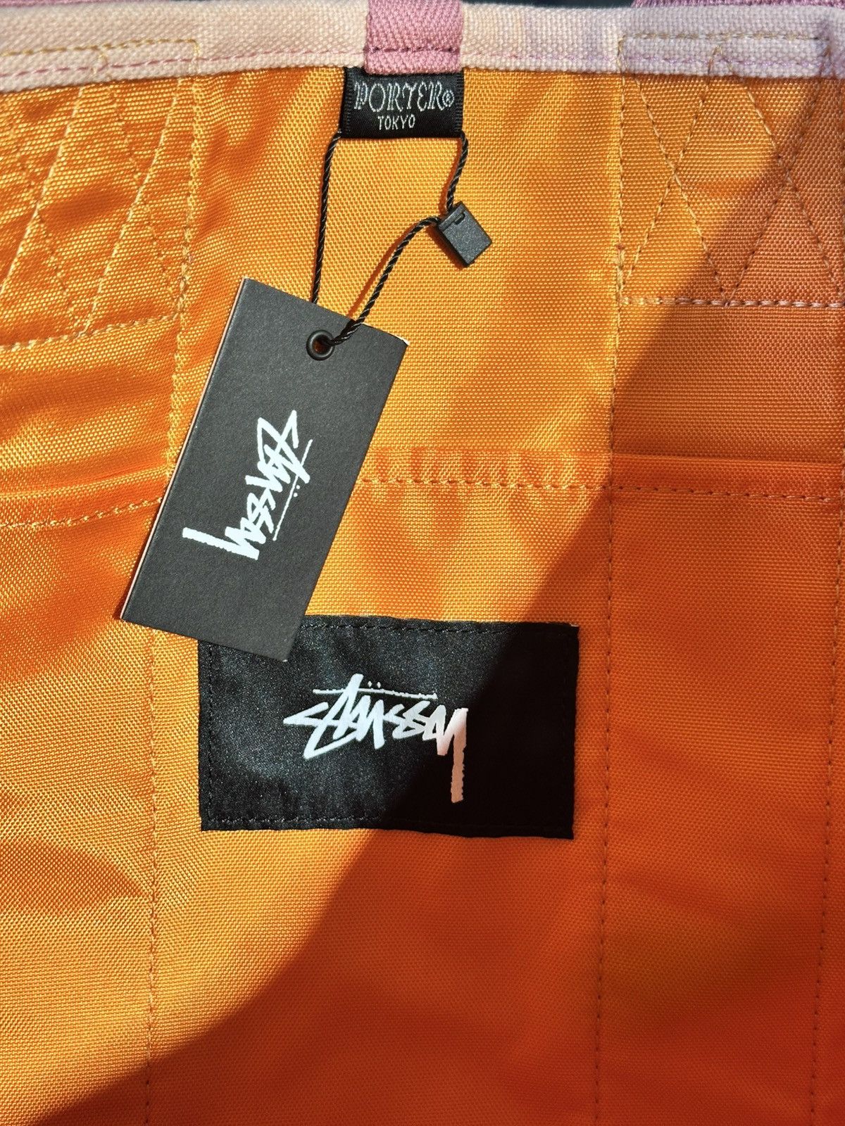 Stussy Stussy X Porter Canvas Tote Bag Size ONE SIZE - 6 Thumbnail