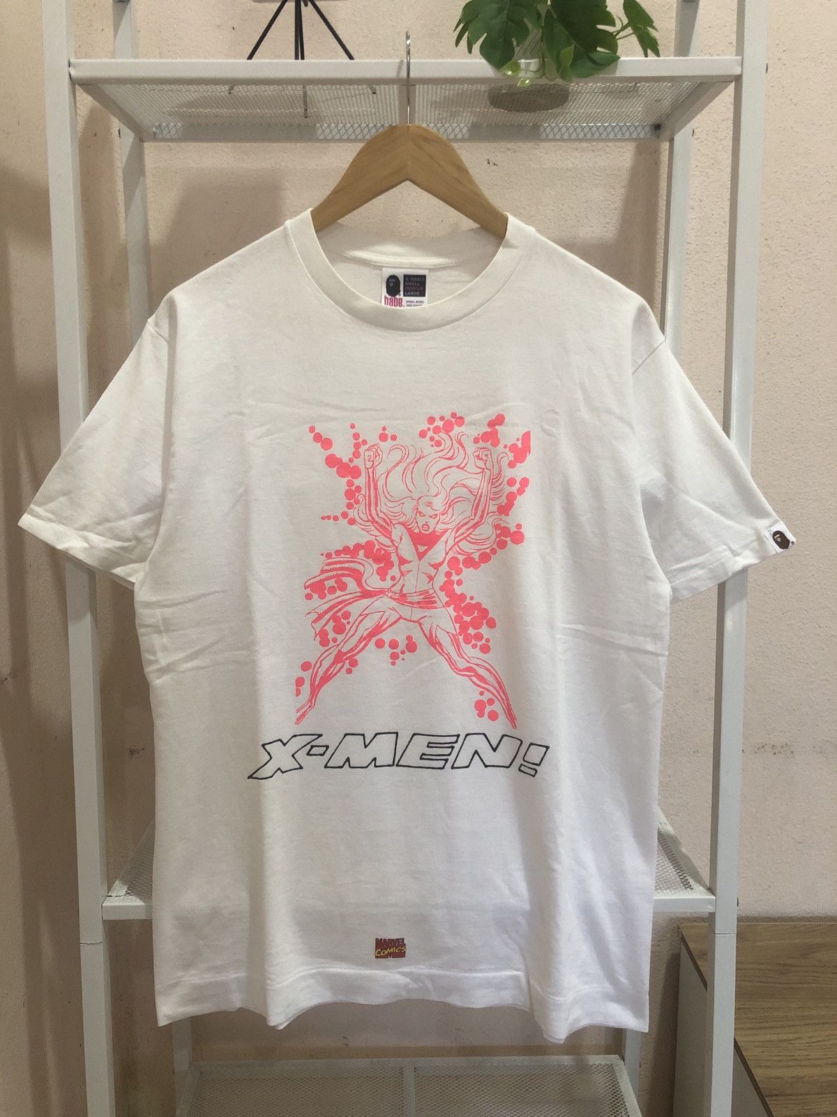 OG 2005 A Bathing Ape x X men Tshirts