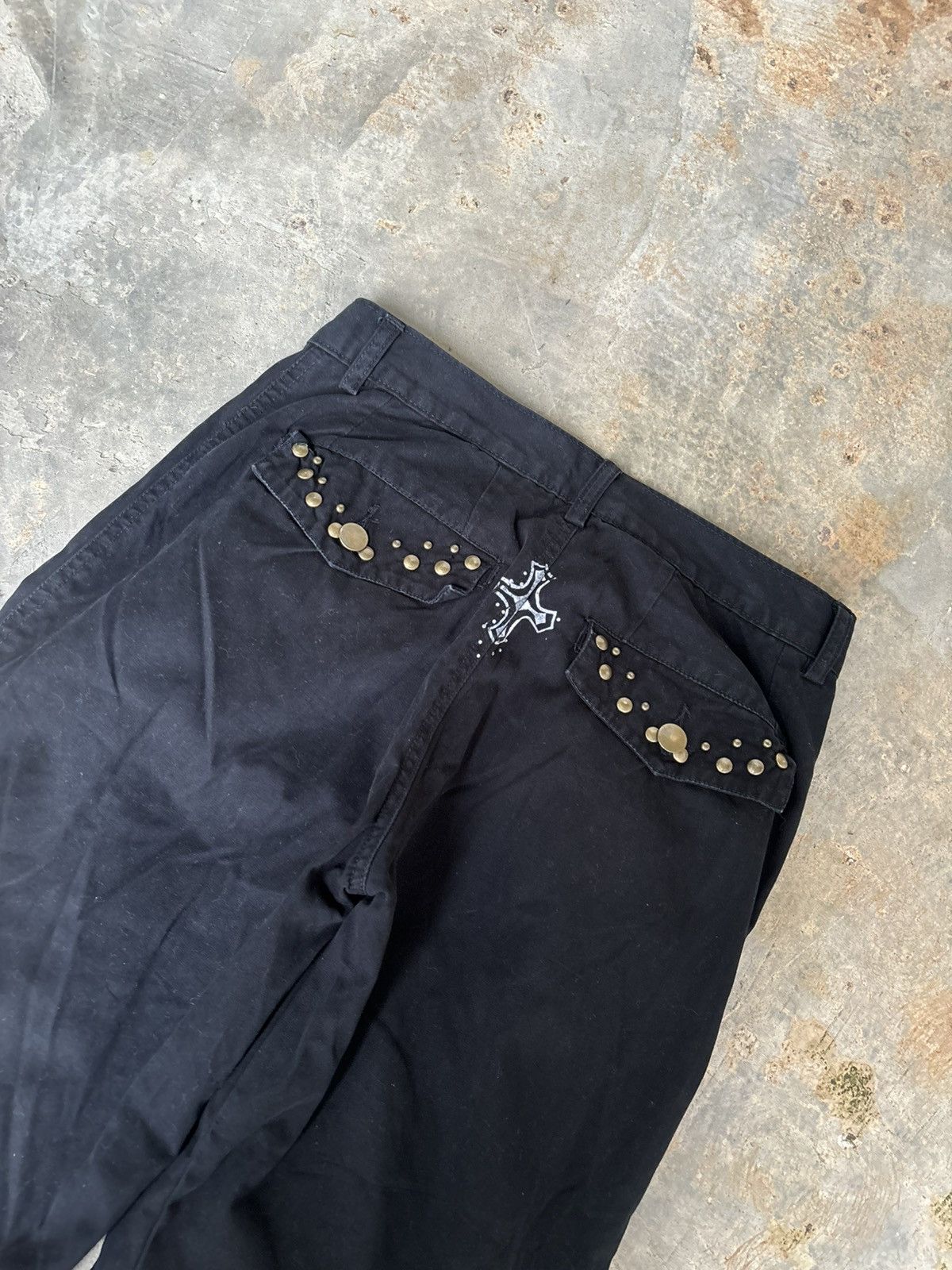 Hysteric Glamour Y2k Mirame Studded Ifsixwasnine Lgb Punk Style Pants Size US 29 - 5 Thumbnail