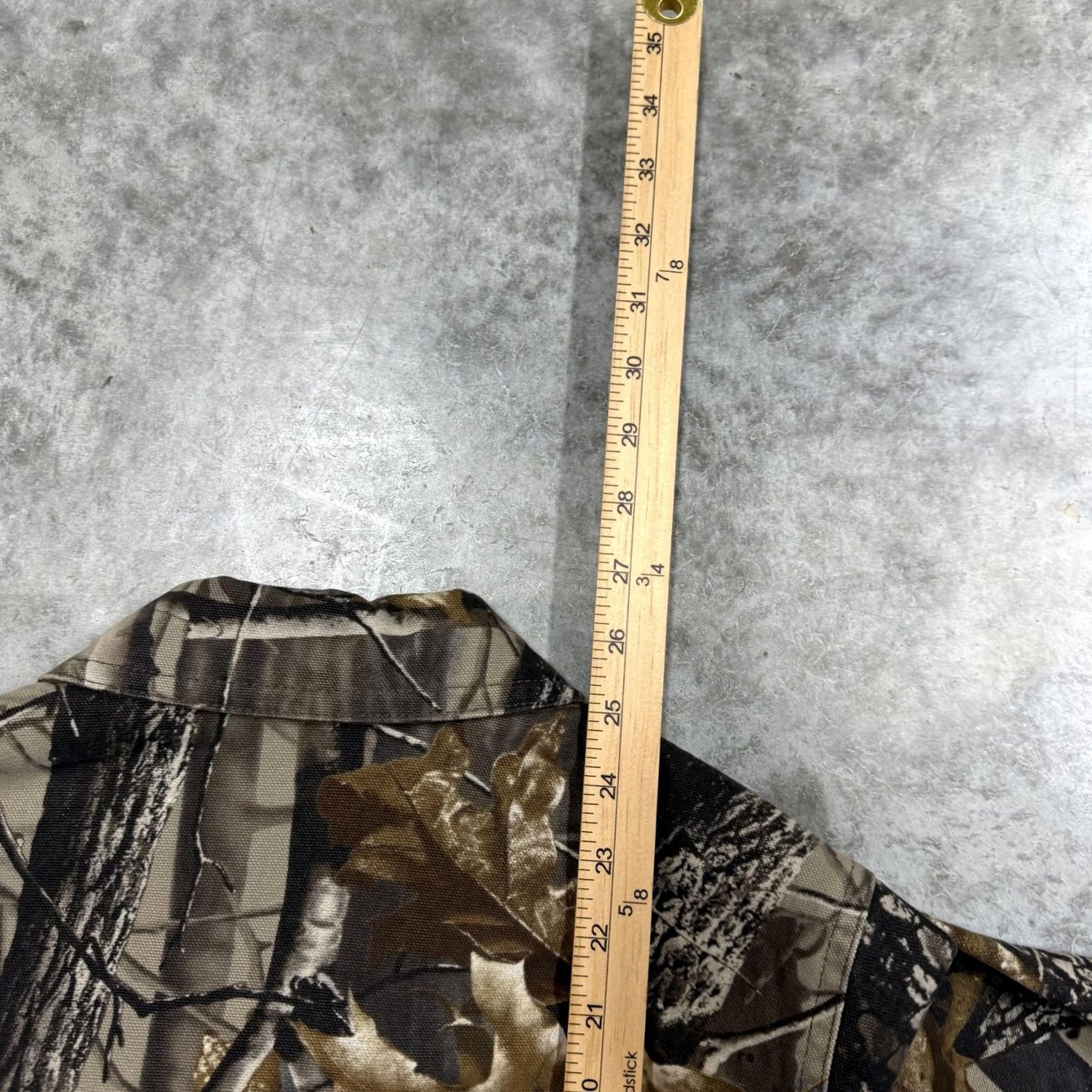 Vintage DRI DUCK Jacket Womens M Brown Camouflage Canvas Collared Outdoor Hunting Shirt Adults Womens Size M / US 6-8 / IT 42-44 - 5 Thumbnail