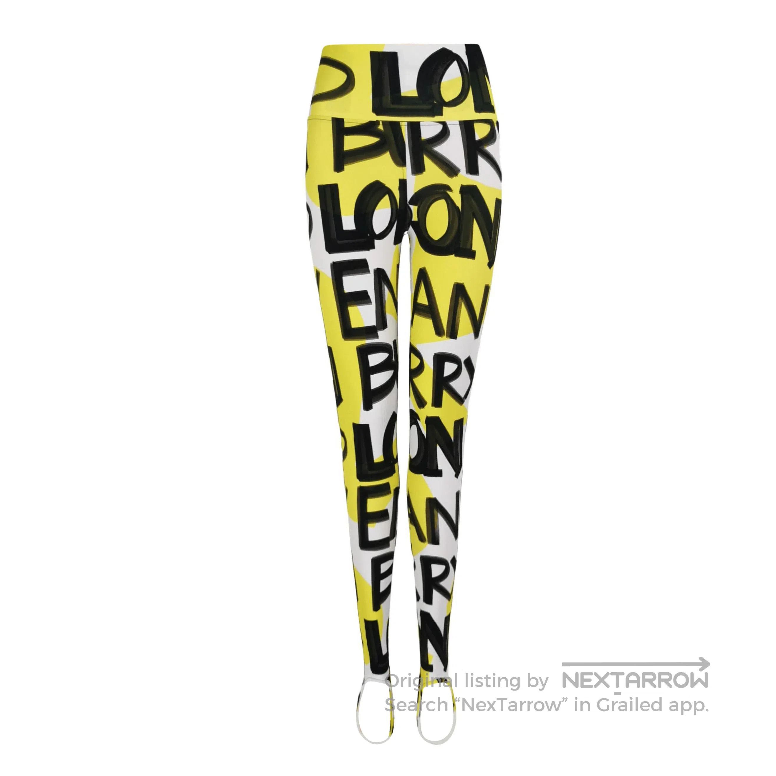 Burberry Burberry Colorful Logo Slim Fit Pants . Size US 26 / EU 42 - 1 Thumbnail