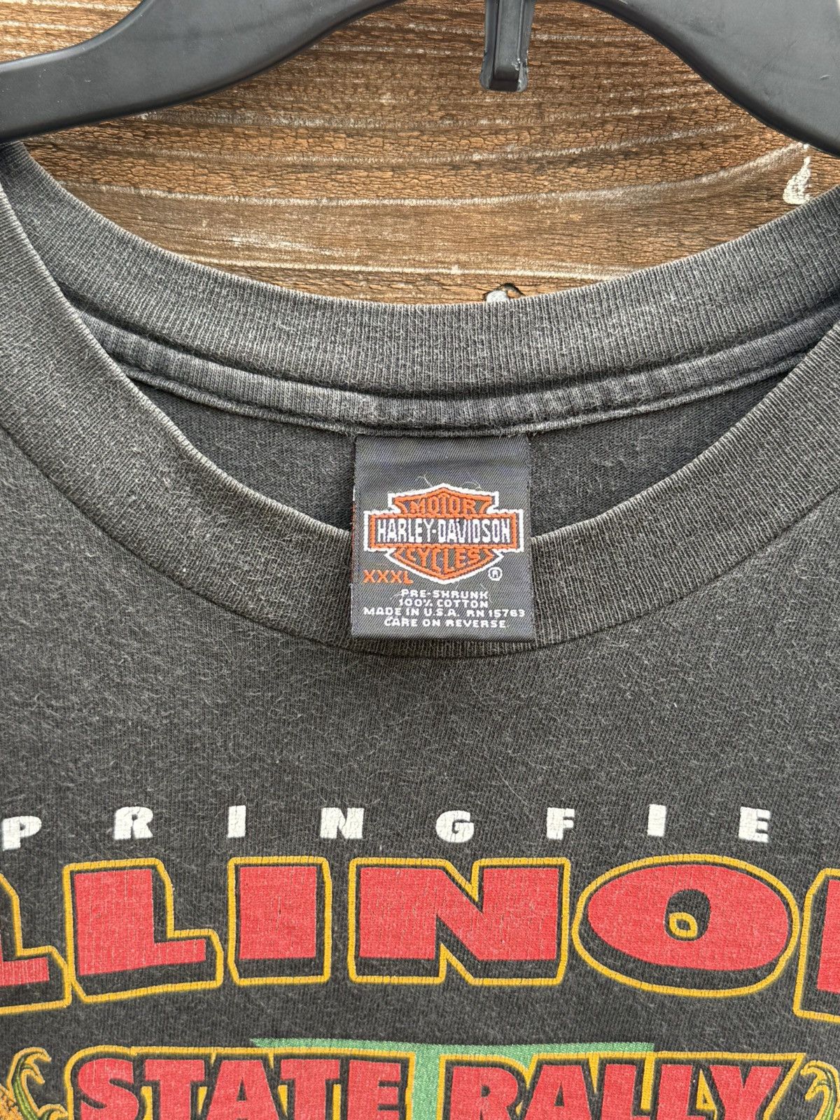 Vintage Vintage 90s Harley Davidson Tshirt Size US XXL / EU 58 / 5 - 3 Thumbnail