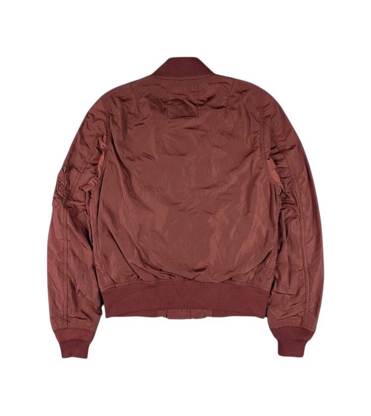 Alpha Industries × Vintage Alpha Industries Dept Bomber Jacket Size US L / EU 52-54 / 3 - 1 Thumbnail
