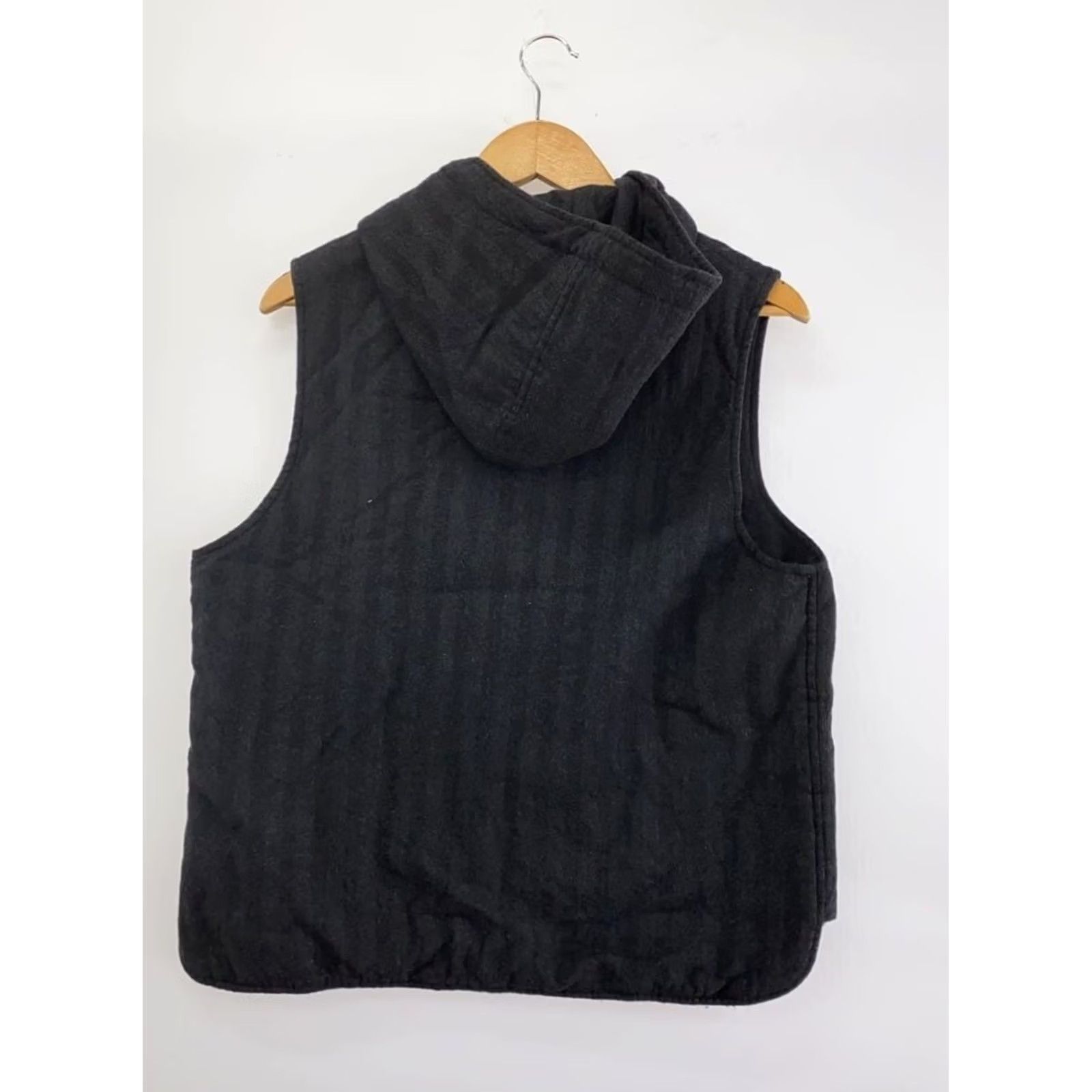 Engineered Garments Engineered Garments Hooded Vest Mens L Wool Gray Herringbone Casual Used Shirt, Coat? Size US L / EU 52-54 / 3 - 2 Thumbnail