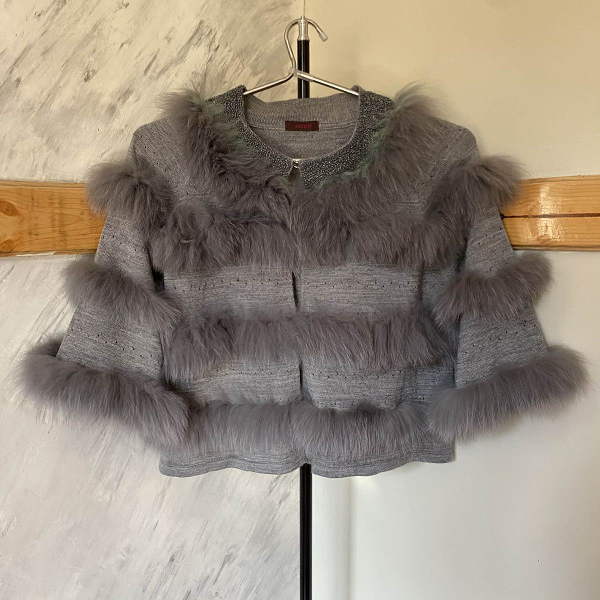 Kenzo Vintage Kenzo Falconeri Fox Fur Coat Size M / US 6-8 / IT 42-44 - 3 Thumbnail