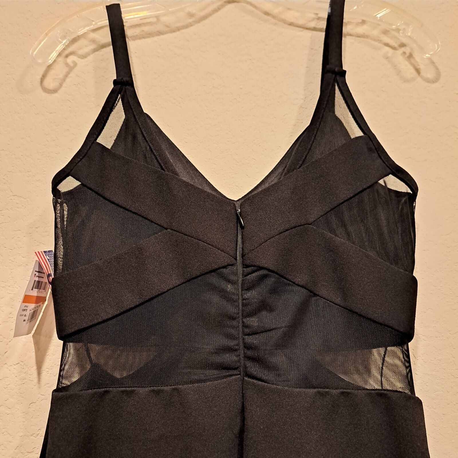 Other Morgan & Co. Junior Scuba Crepe Body-Con Dress Black Sz 3 Size S / US 4 / IT 40 - 11 Thumbnail