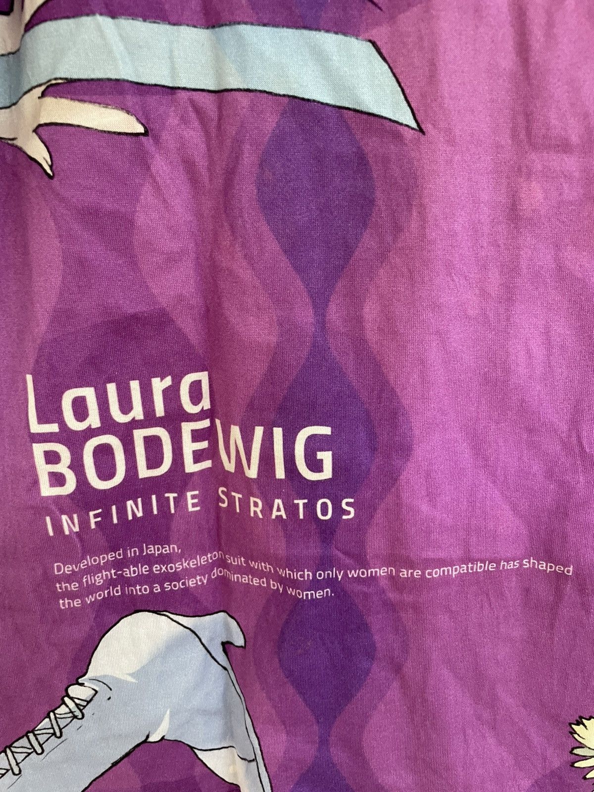 Japanese Brand Japanese Anime Laura Bodewig Infinite Stratos AOP t shirt Size US L / EU 52-54 / 3 - 4 Thumbnail