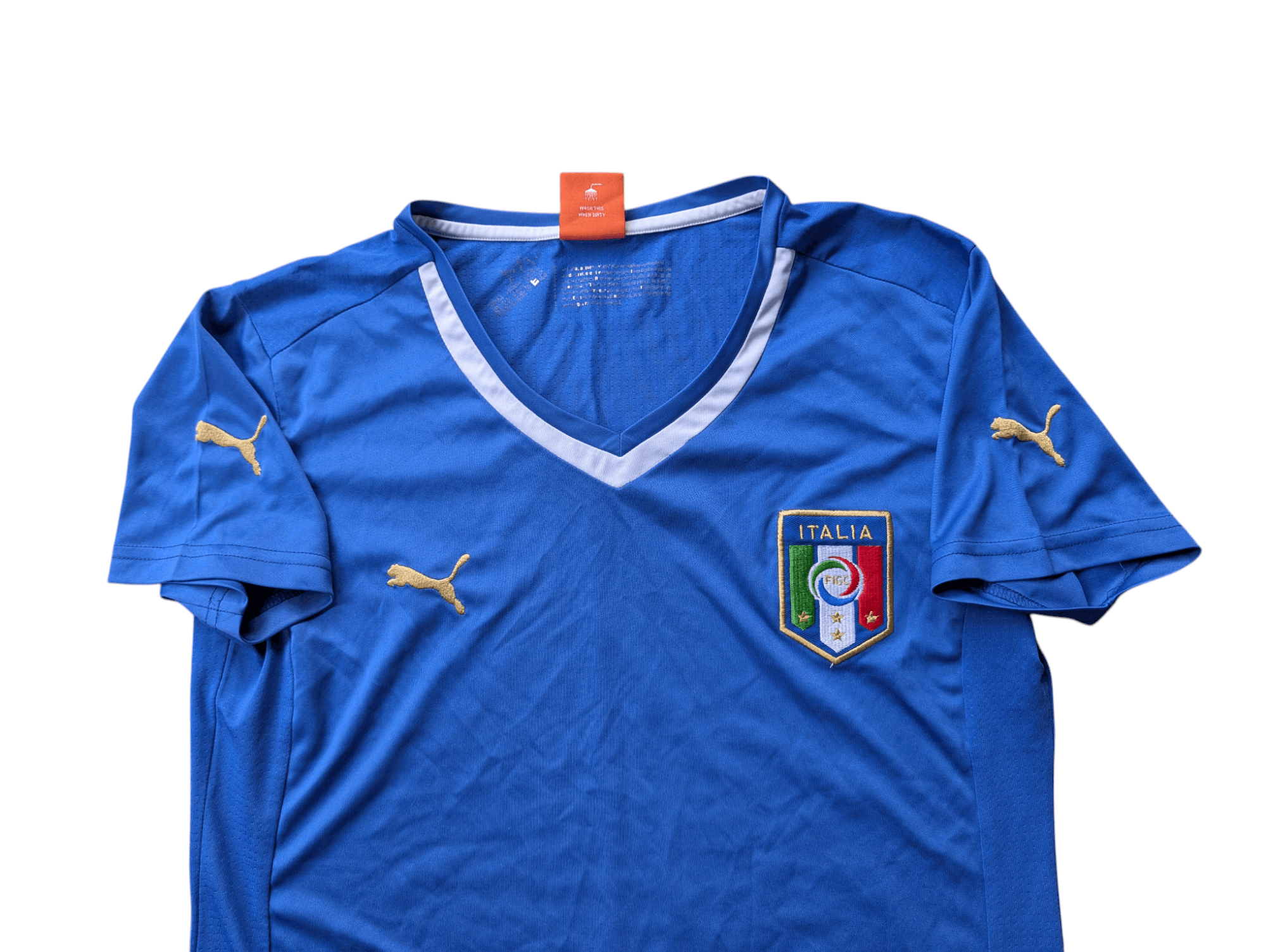 Other Puma Italy 2014/15 Home Football Shirt Jersey Size US S / EU 44-46 / 1 - 5 Thumbnail