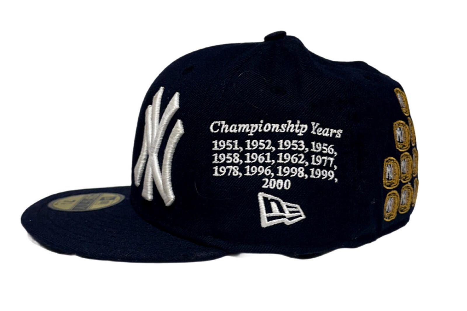 New Era New Era New York Yankees 26x World Series 59FIFTY 7 1/8 Size ONE SIZE - 4 Thumbnail