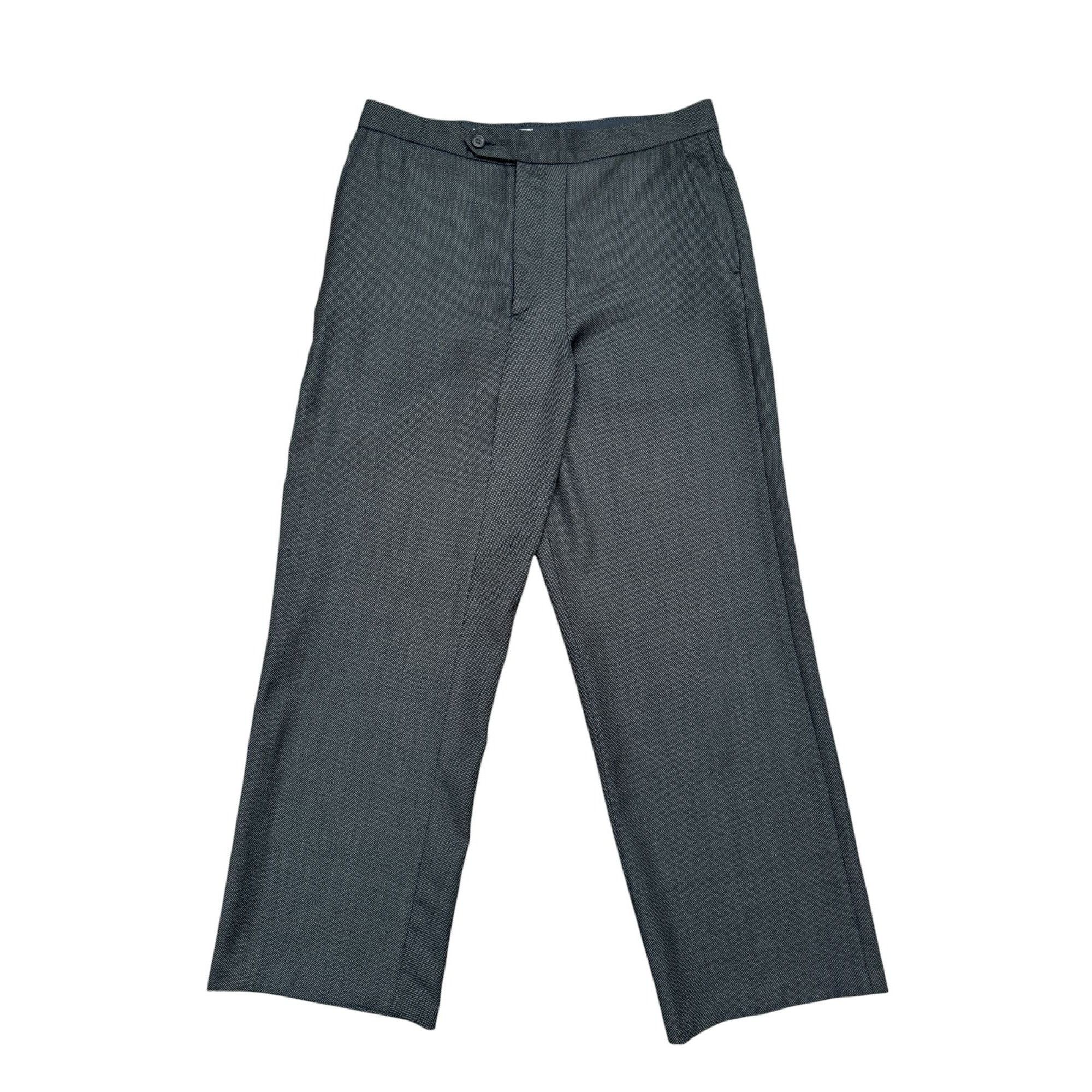 Maison Margiela Fall/Winter 2000 Grey Wool Pants Size 28" / US 6 / IT 42 - 2 Thumbnail