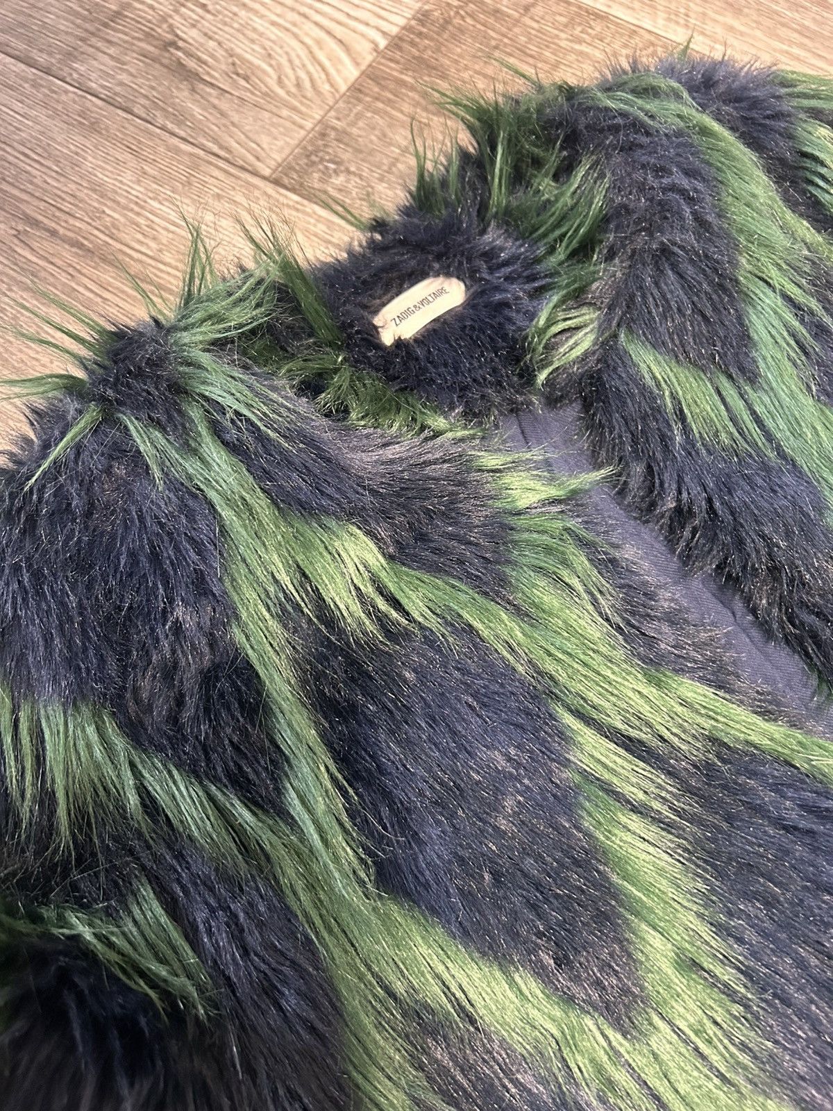 Vintage × Zadig & Voltaire Zadig & Voltaire "Louisy" faux fur jacket Size S / US 4 / IT 40 - 3 Thumbnail