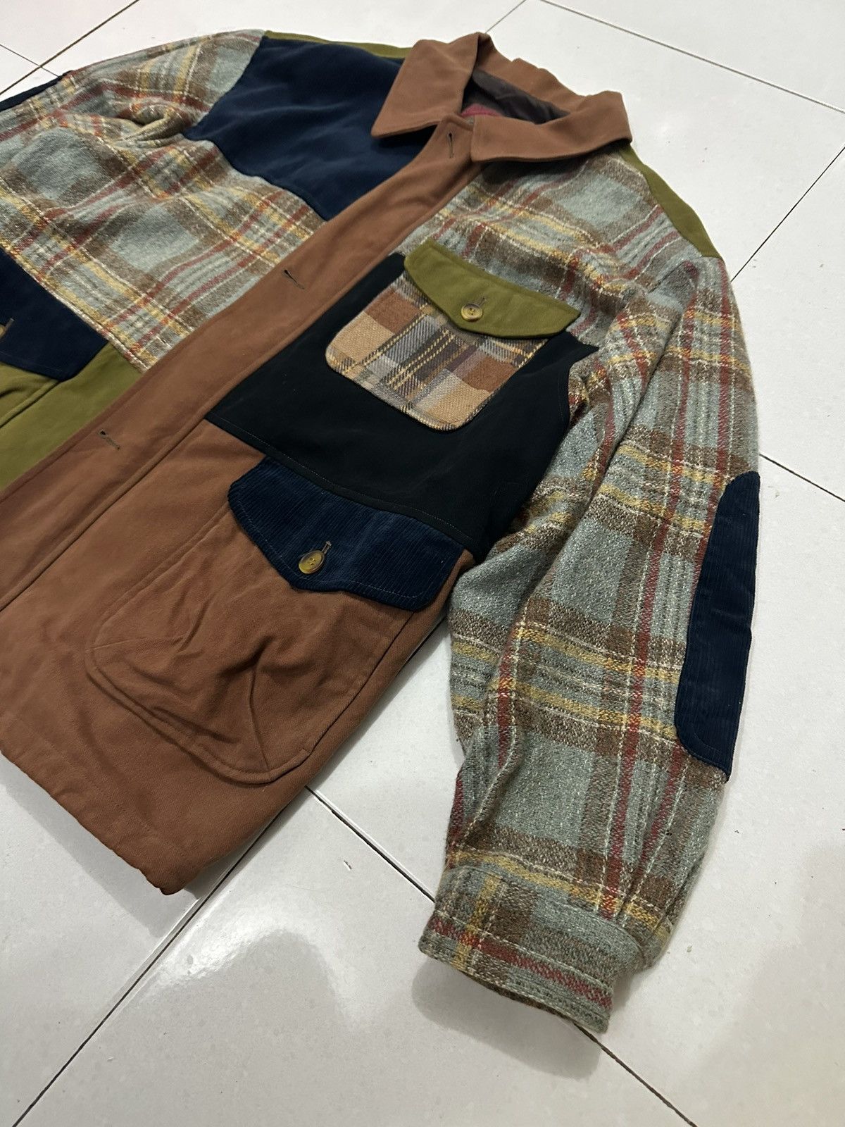 STEALS VTG GER RUFFINI Patchwork jacket