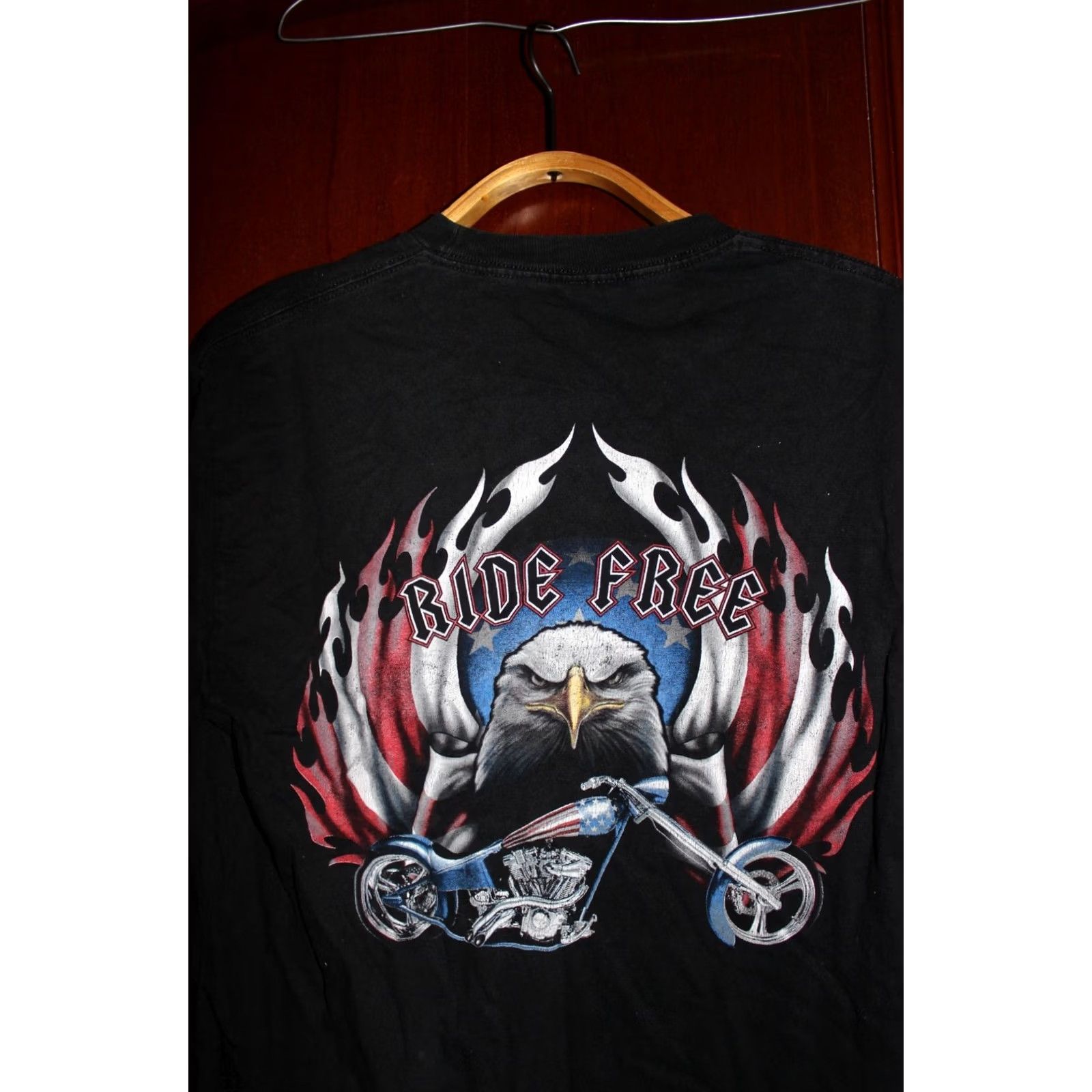 Route 66 VINTAGE Ride Free Seligman Arizona Route 66 T-Shirt Mens L Black 1990 90s Band Rock Memorabilia Shirt Size US L / EU 52-54 / 3 - 5 Thumbnail