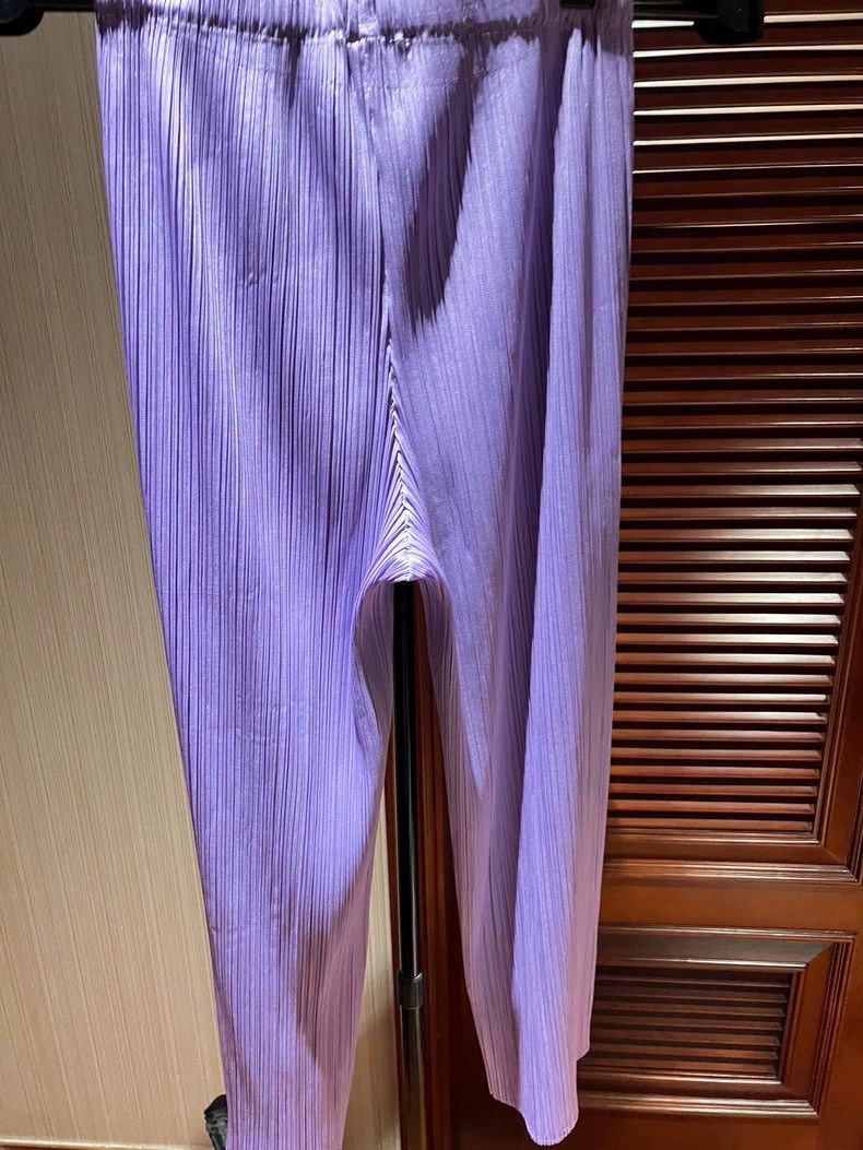 Other Issey Miyake/三宅一生 size:4 Purple pleated pants Size 42" / US 20 - 2 Thumbnail