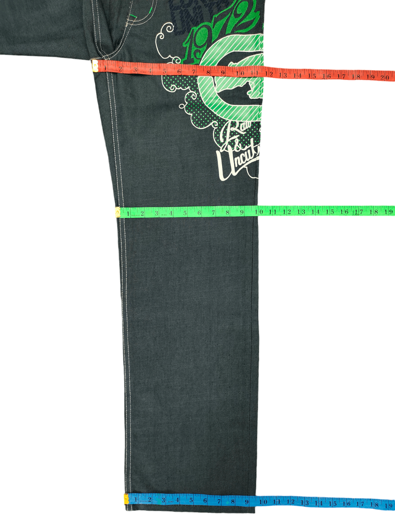 Ecko Unltd. Vintage Y2k Ecko Big Logo Rhino Graffiti Print Baggy Jeans Size US 29 - 8 Thumbnail