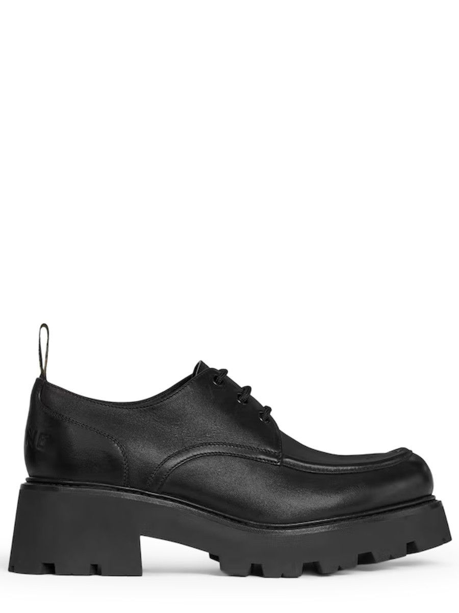 Celine CELINE DERBY "TRIOMPHE" - BLACK (IT 40) Size US 10 / IT 40 - 1 Thumbnail