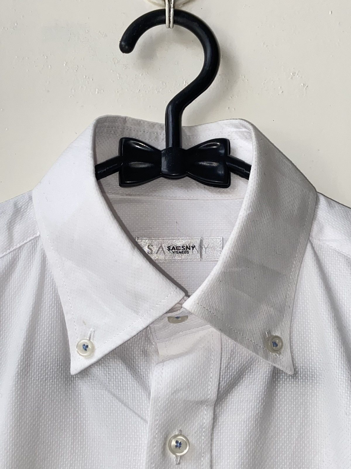 Designer × Japanese Brand × Yohji Yamamoto SACSNY Y’SACCS White Shirt Size US S / EU 44-46 / 1 - 5 Thumbnail