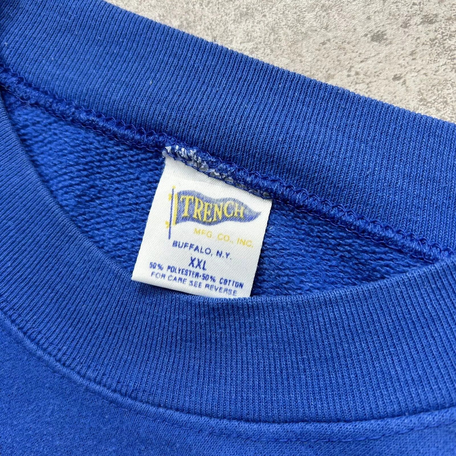 NFL × Vintage NFL BUFFALO BILLS SWEATSHIRT TRENCH SIZE XXL 2XL MADE IN USA Size US XXL / EU 58 / 5 - 4 Thumbnail