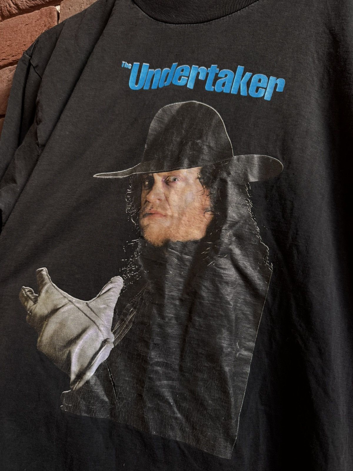 Vintage Vintage 90s Undertaker Wwe wwf wrestling tshirt rare hype Size US M / EU 48-50 / 2 - 2 Thumbnail