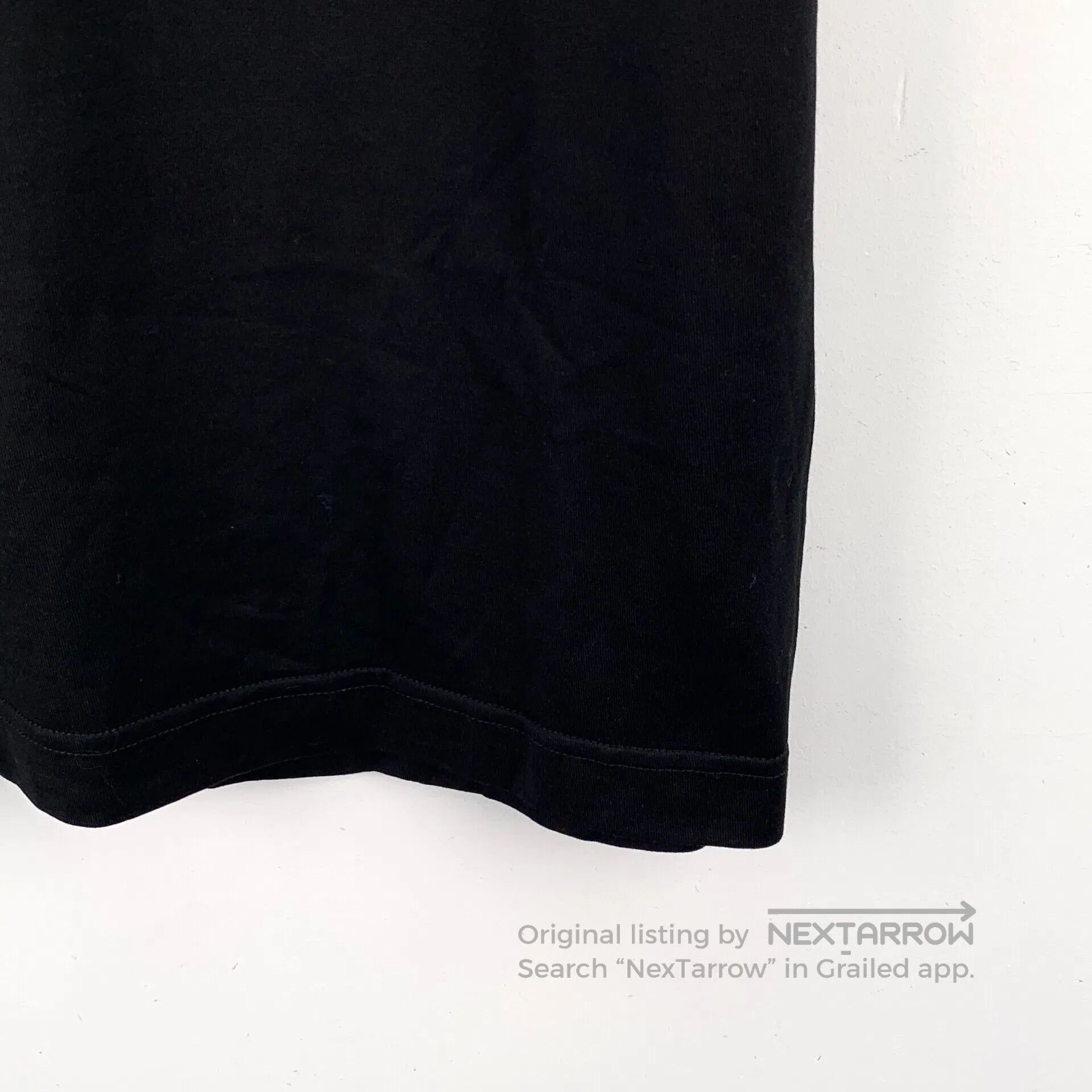 Dolce & Gabbana Dolce Gabbana Black Crown Embroidered Cotton Round Neck Si Size US XS / EU 42 / 0 - 4 Thumbnail