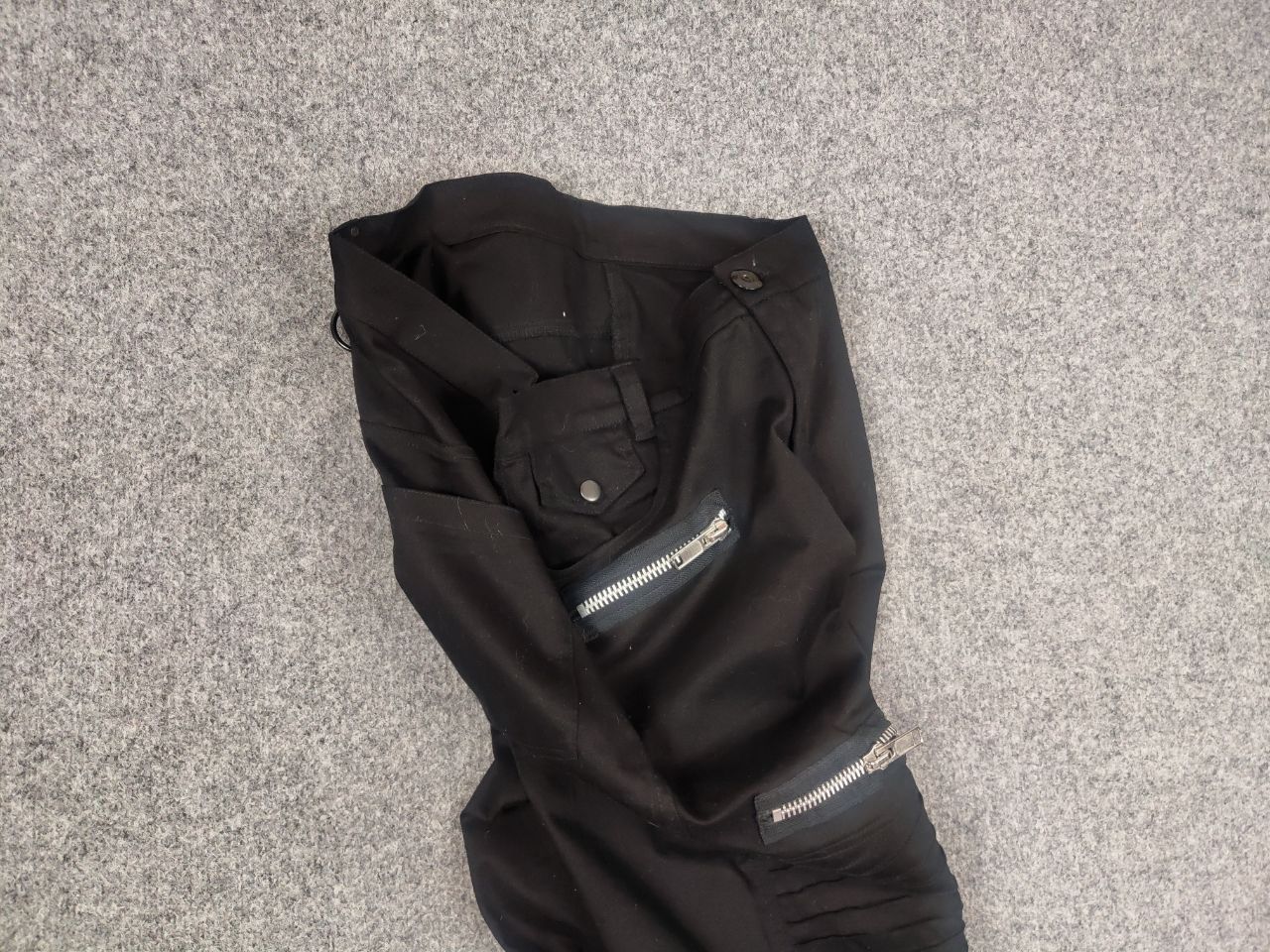 Le Grande Bleu (L.G.B.) heartless Japan design Avant garde Zip Pants Vintage Y2K Size US 34 / EU 50 - 11 Thumbnail