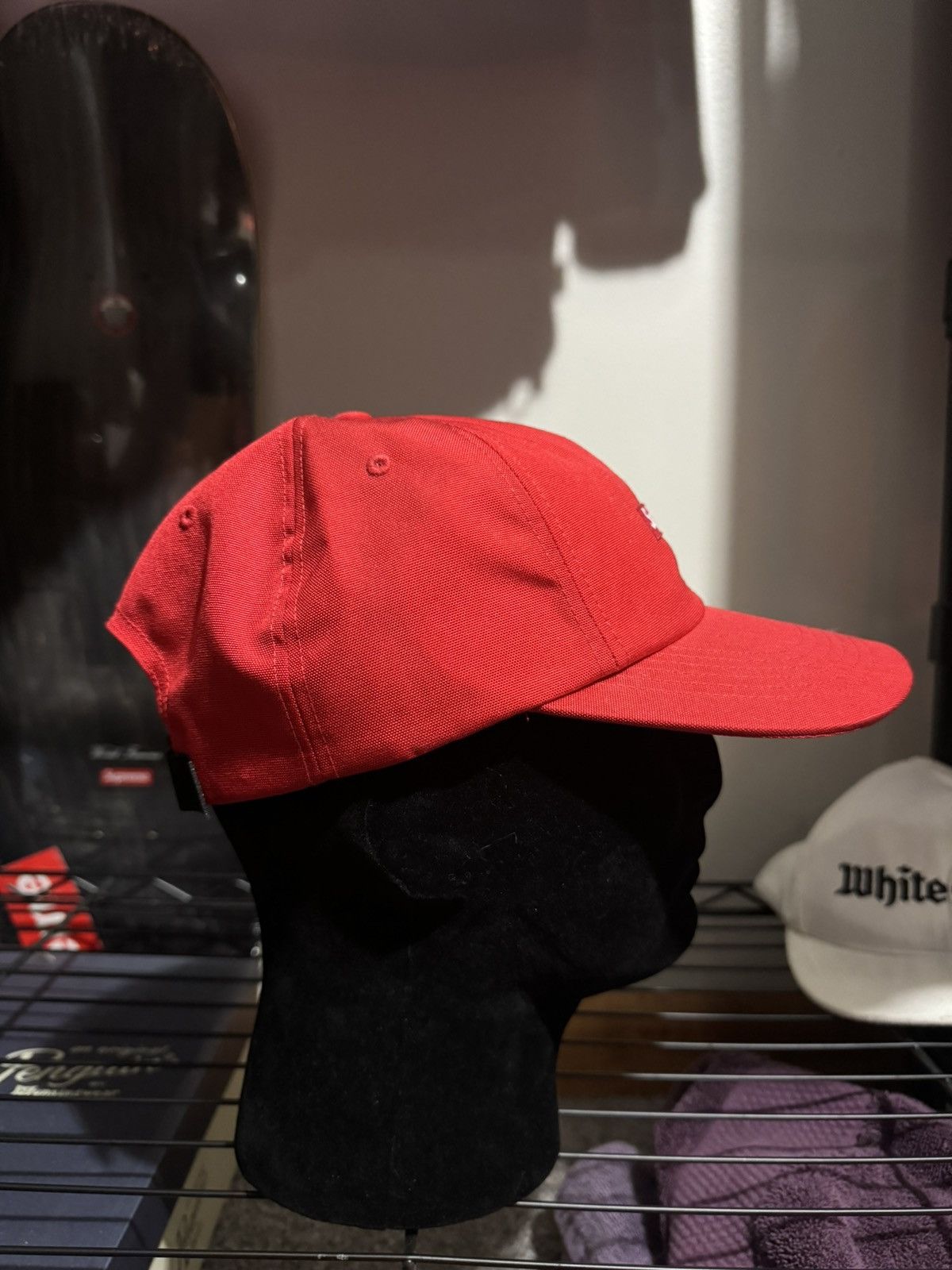 Supreme Supreme Cordura Small Box 6-Panel Red Size ONE SIZE - 7 Thumbnail