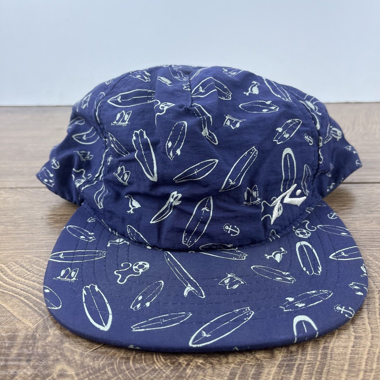 Other Rusty Hat Surfing Beach Rusty Snapback Hat Blue Adjustable H Size ONE SIZE - 4 Thumbnail