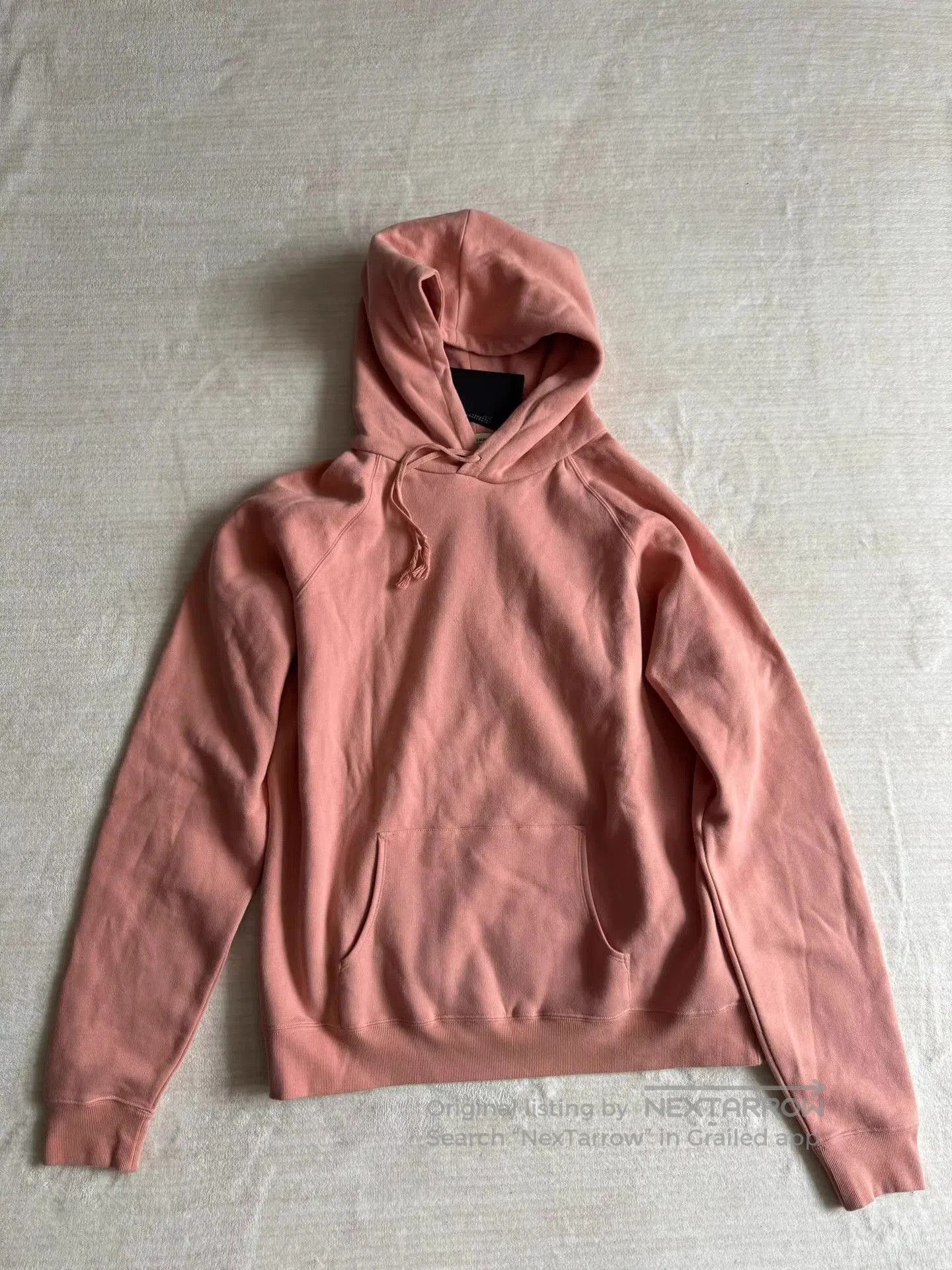 Saint Laurent Paris Pink Hoodie with Drawstring and Front Pocket. Size US XL / EU 56 / 4 - 1 Thumbnail