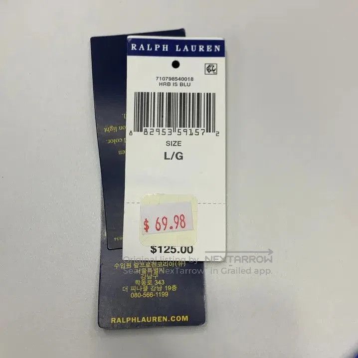 Polo Ralph Lauren Polo Ralph Lauren Solid Logo Embroidered Long. Size US L / EU 52-54 / 3 - 4 Thumbnail