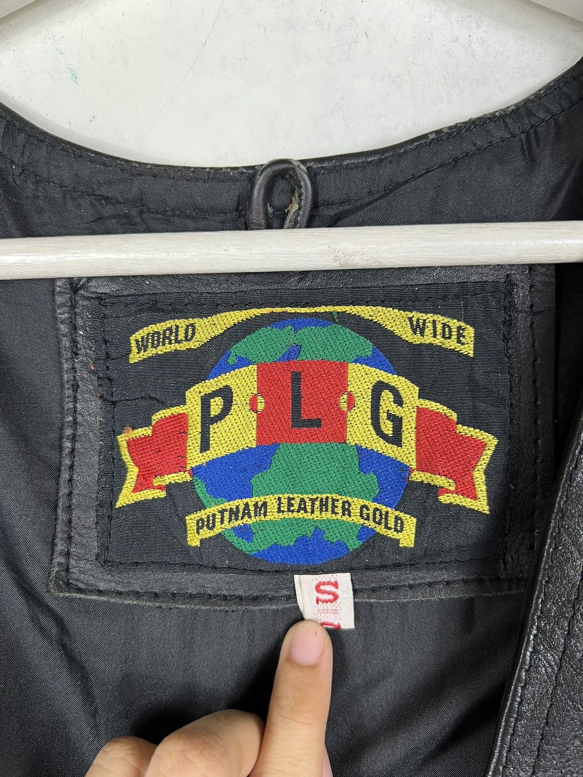Japanese Brand 🔥 WORLD WIDE PUTNAM LEATHER GOLD RIDER MOTO Size US S / EU 44-46 / 1 - 12 Thumbnail