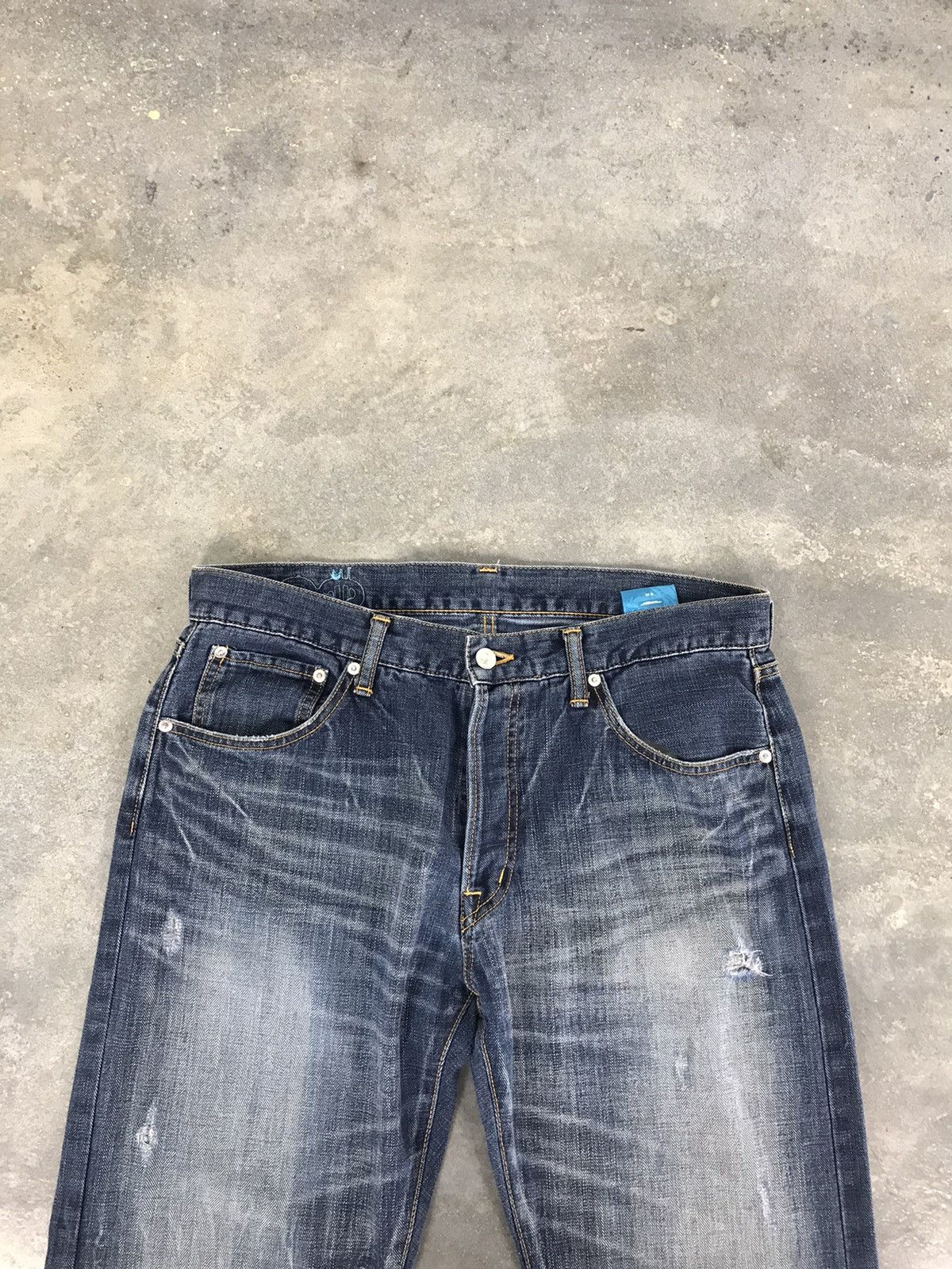 Vintage Vintage Distressed Swagger Painter Distressed Denim Pants Size US 34 / EU 50 - 3 Thumbnail