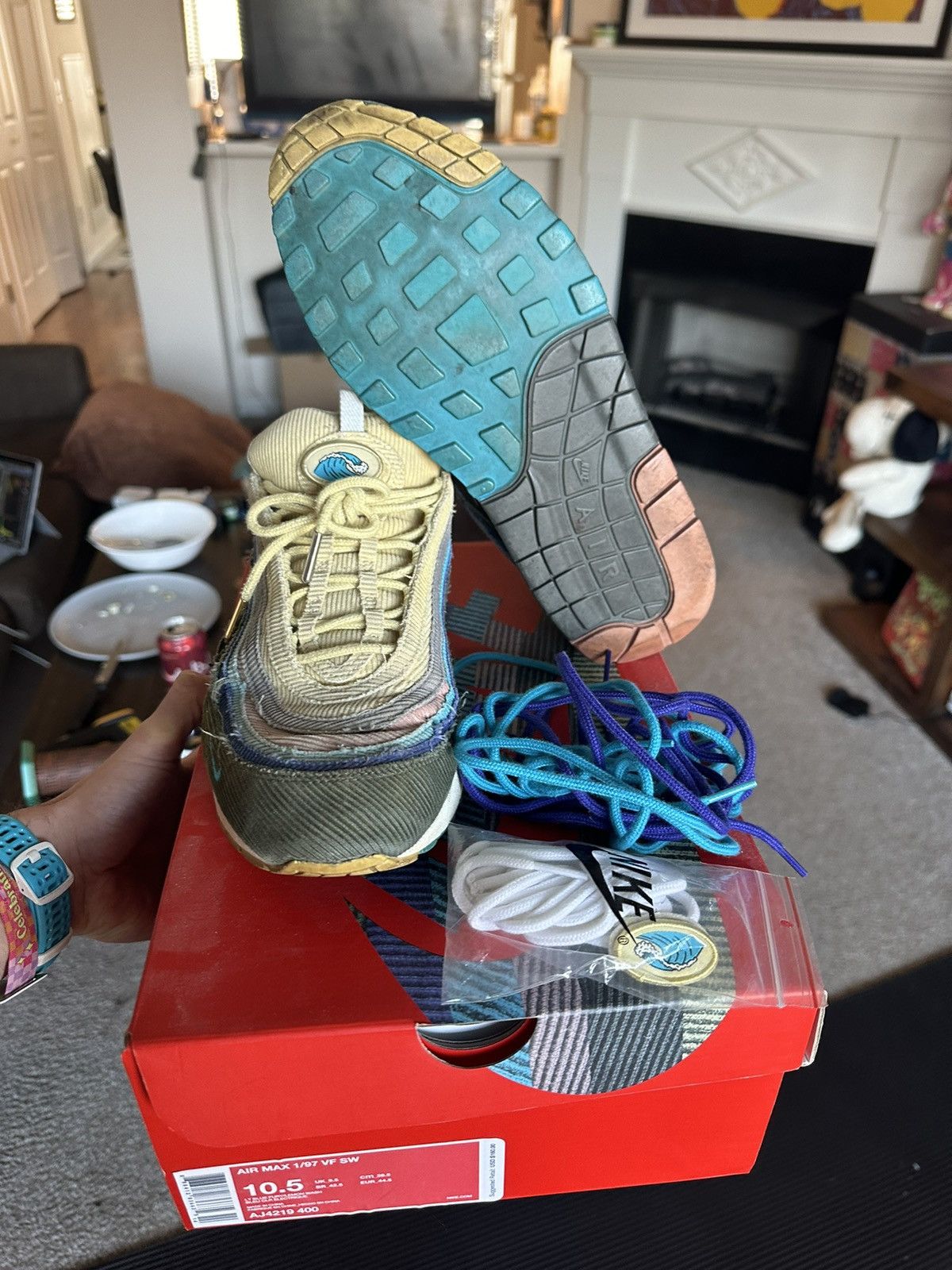 Nike Sean wotherspoon air max 97s Size US 10.5 / EU 43-44 - 1 Thumbnail