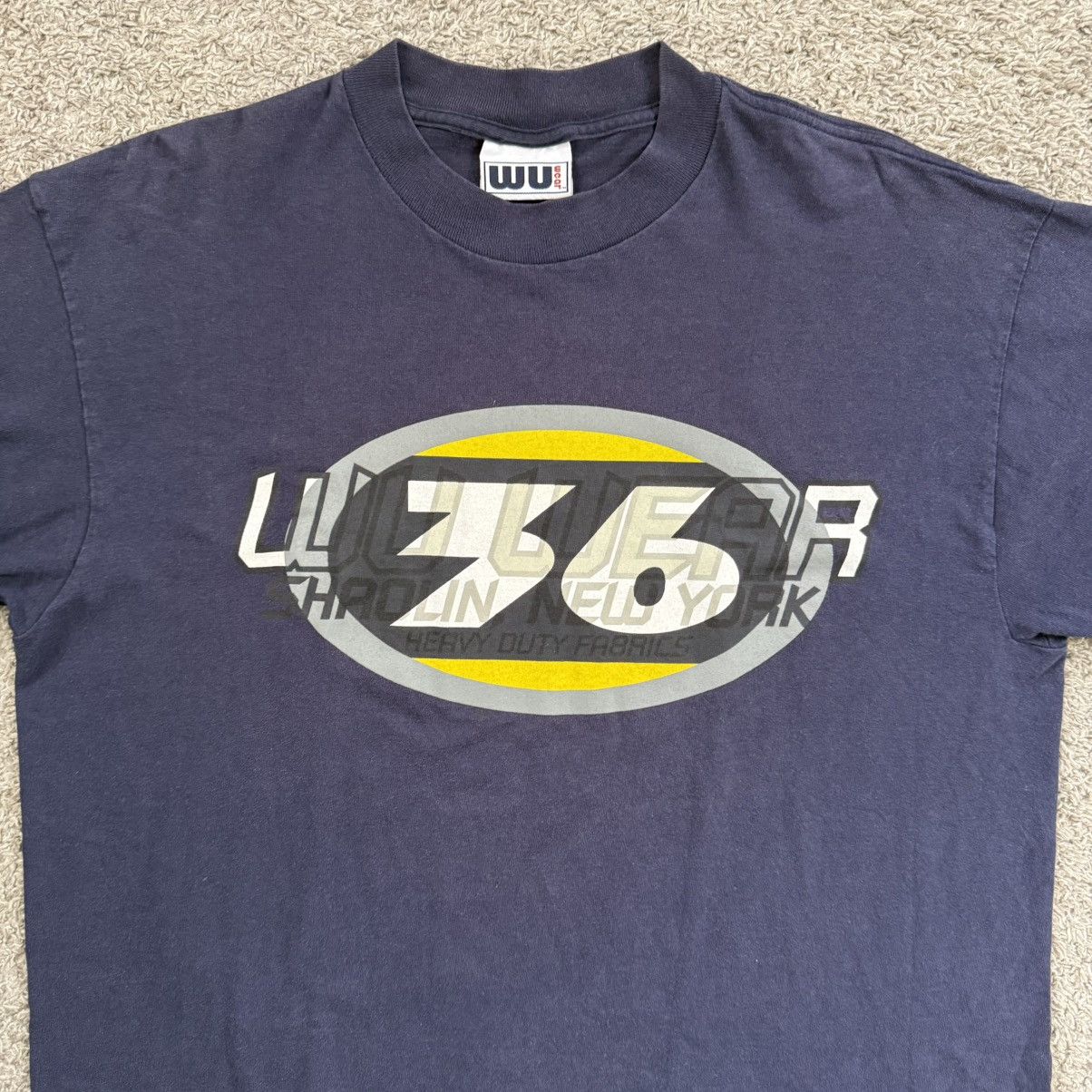 Wu-Tang Clan 🔴Wu-Wear Shirt Size XL Wu-Tang Vintage Navy Blue Rare Gza Size US XL / EU 56 / 4 - 2 Thumbnail