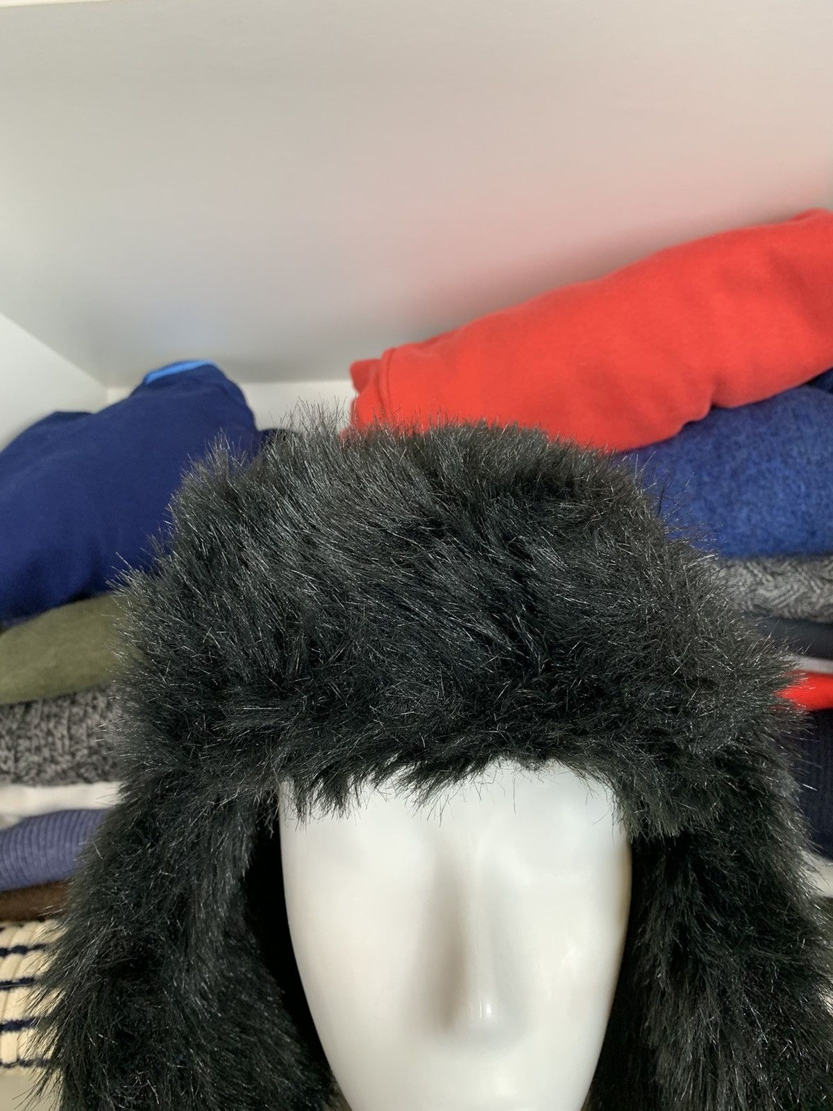 Other Y2K Ushanka Faux Fuzzy Fur Hat Size ONE SIZE - 2 Thumbnail