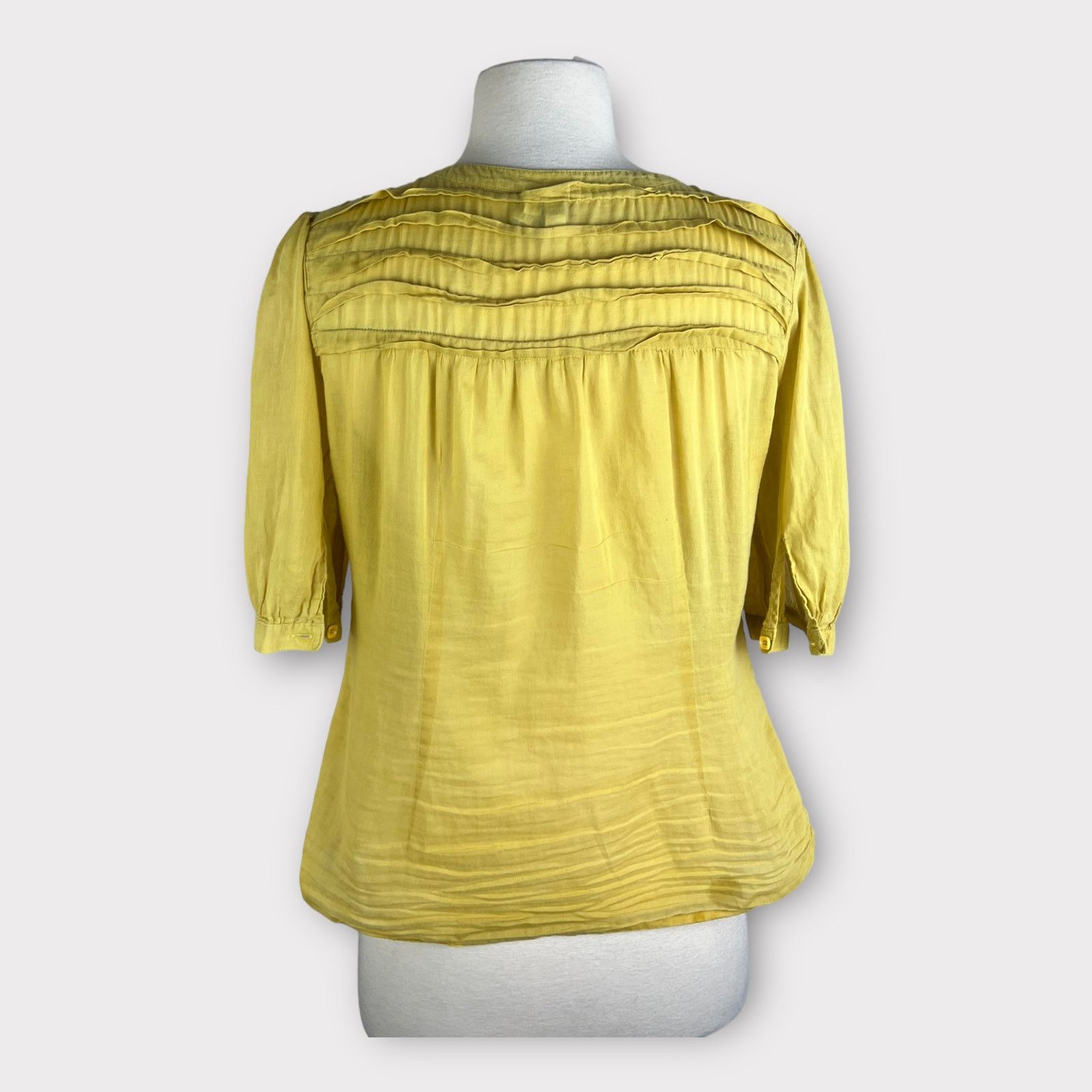 Fossil Fossil | Vintage Y2K Button Down Blouse | Small Size S / US 4 / IT 40 - 6 Thumbnail