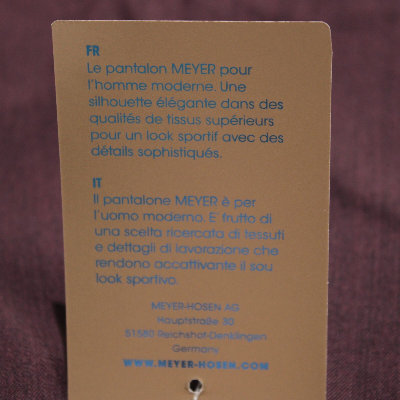 Other Meyer New with tags Dress Pants Size 40 US In Purple Size US 40 / EU 56 - 7 Thumbnail