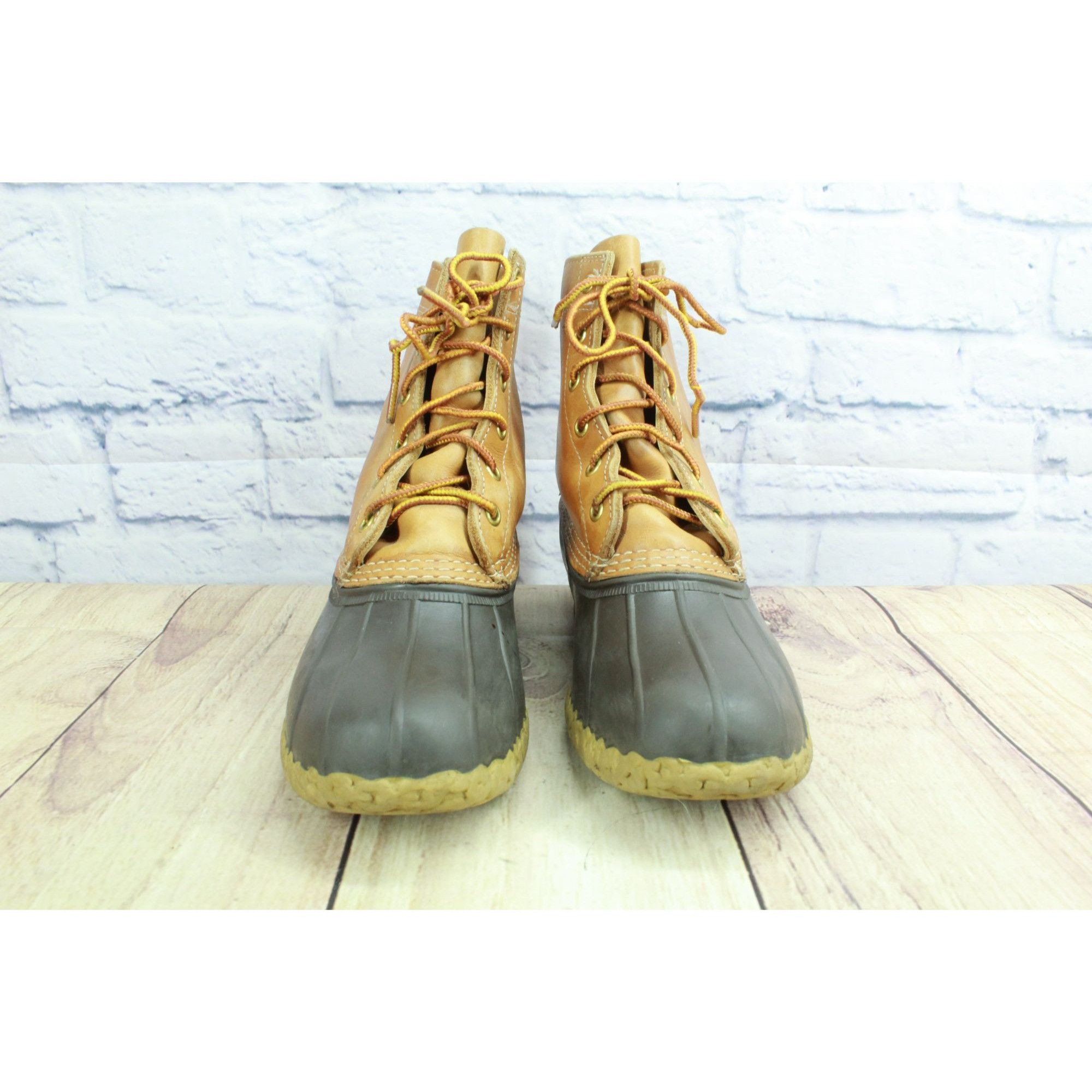 L.L. Bean LL Bean Women's Brown Lace Up Insulated Boots Size US 6 / IT 36 - 4 Thumbnail