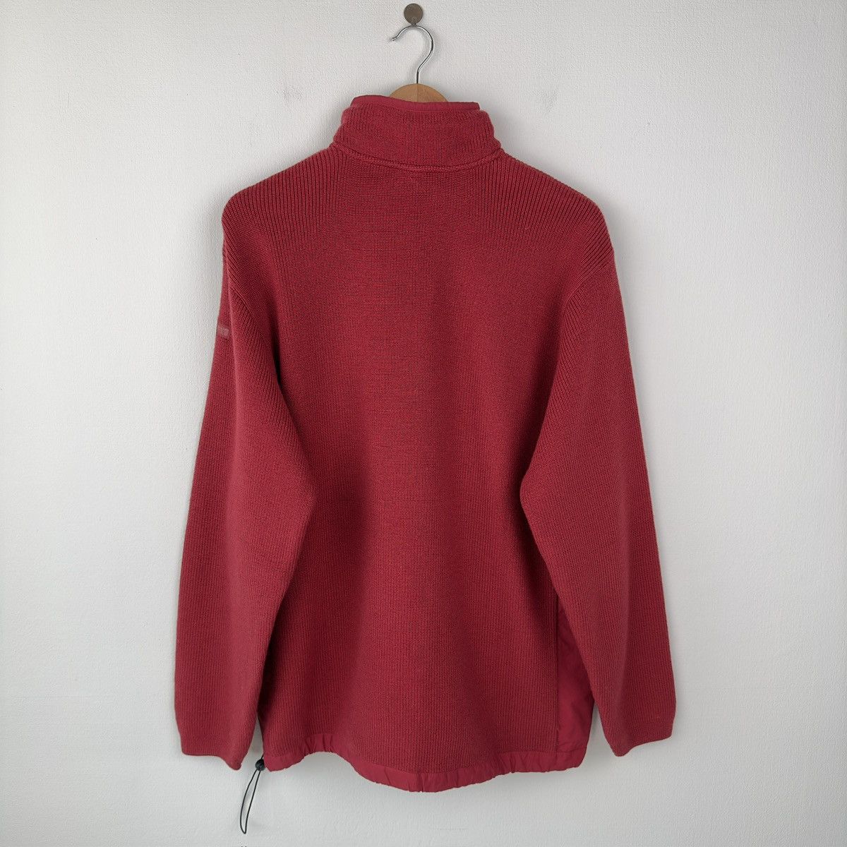 Paul & Shark Vintage PAUL & SHARK ⚓️ 1/4 Zip Wool Sweater Red Men’s Size US XL / EU 56 / 4 - 2 Thumbnail