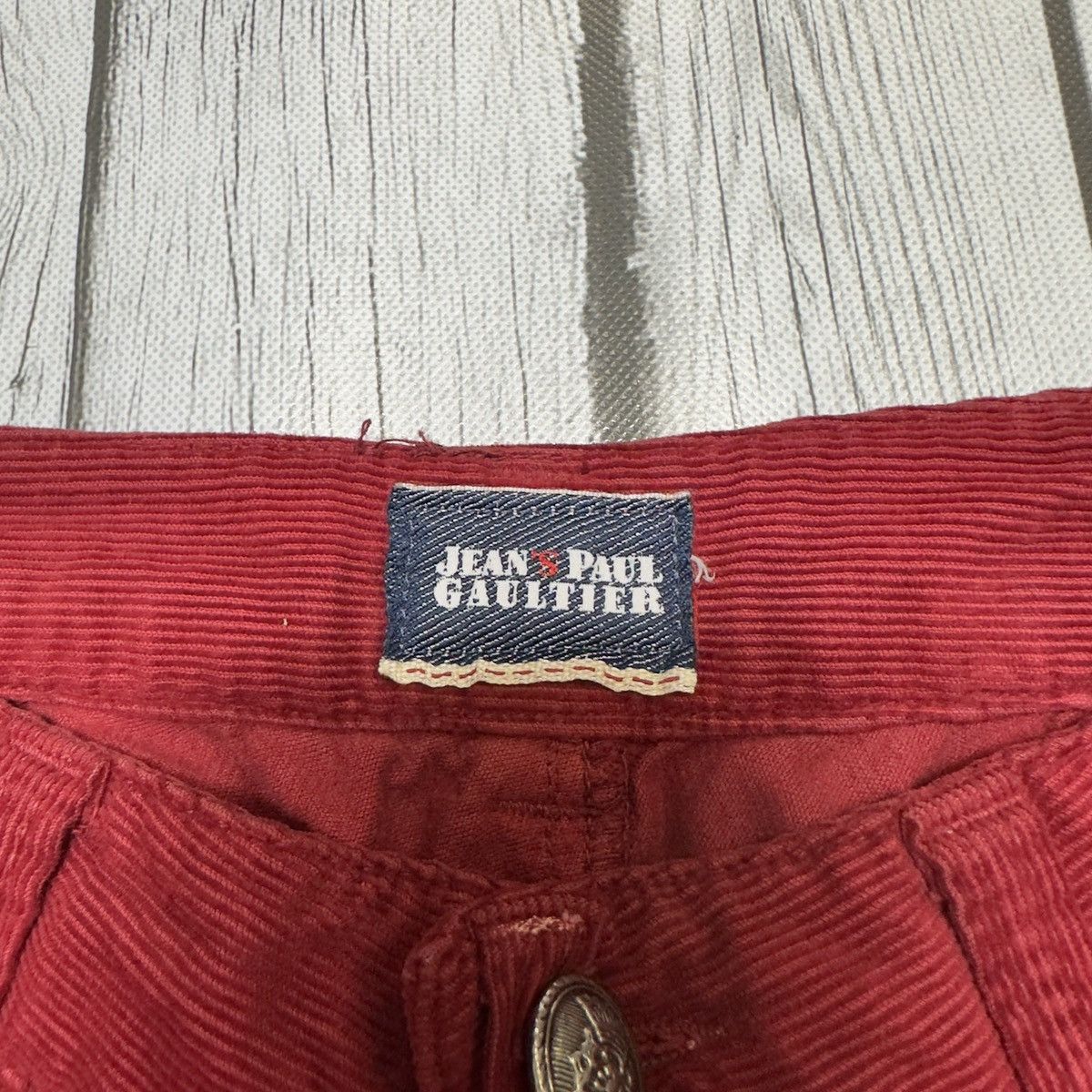 Jean Paul Gaultier × Vintage Vintage Jean Paul Gaultier corduroy pants Size 28" / US 6 / IT 42 - 6 Thumbnail